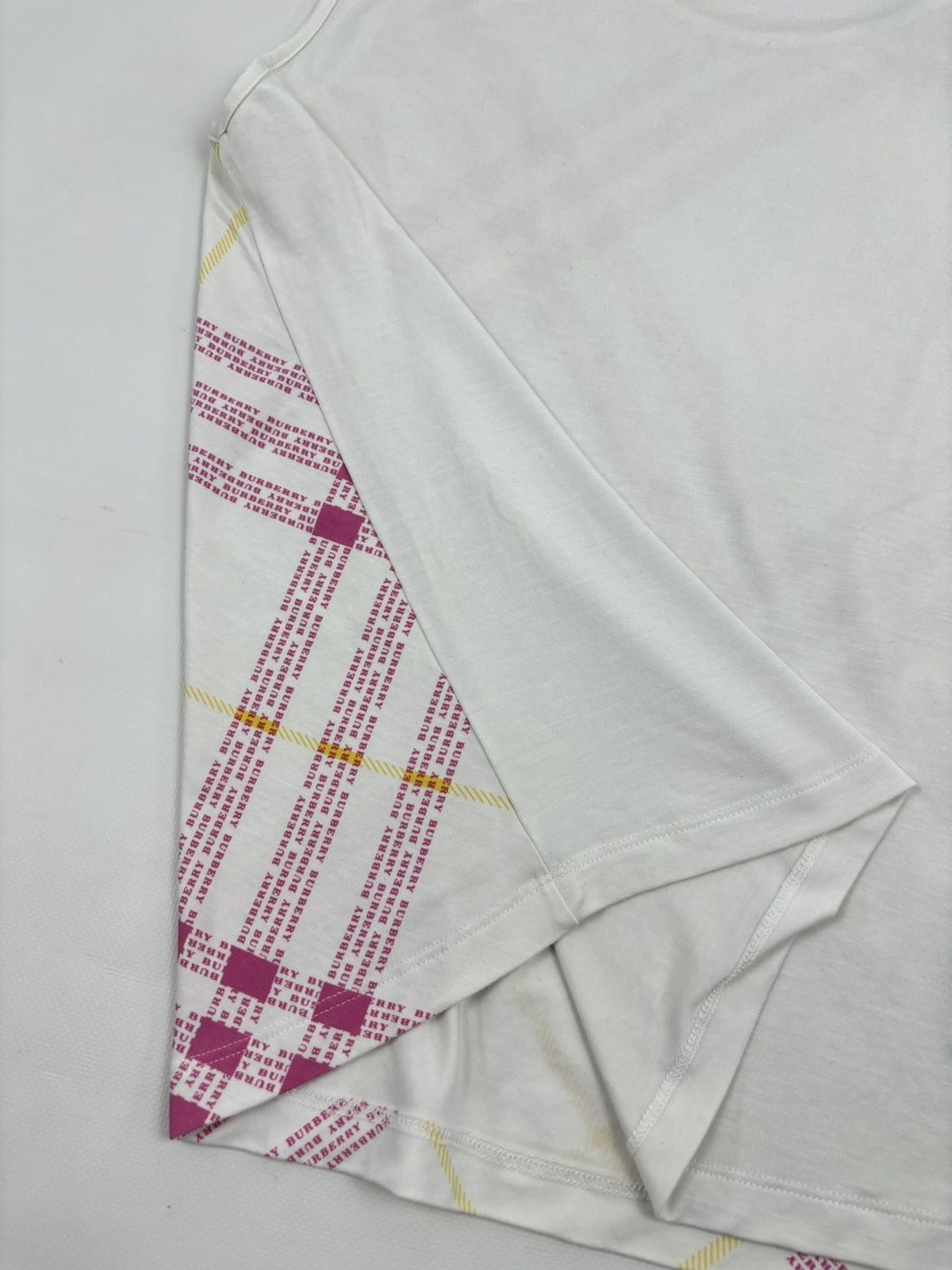 Burberry Y2K Prorsum London Monogram Print Nova Check Sleeveless Tank Top Blouse T-Shirt 48 Size M / US 6-8 / IT 42-44 - 20 Thumbnail
