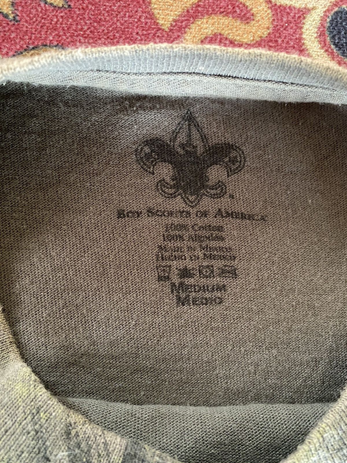Affliction × Vintage Vintage Boy Scouts Of America Faded Affliction Design Tee Size US M / EU 48-50 / 2 - 5 Thumbnail