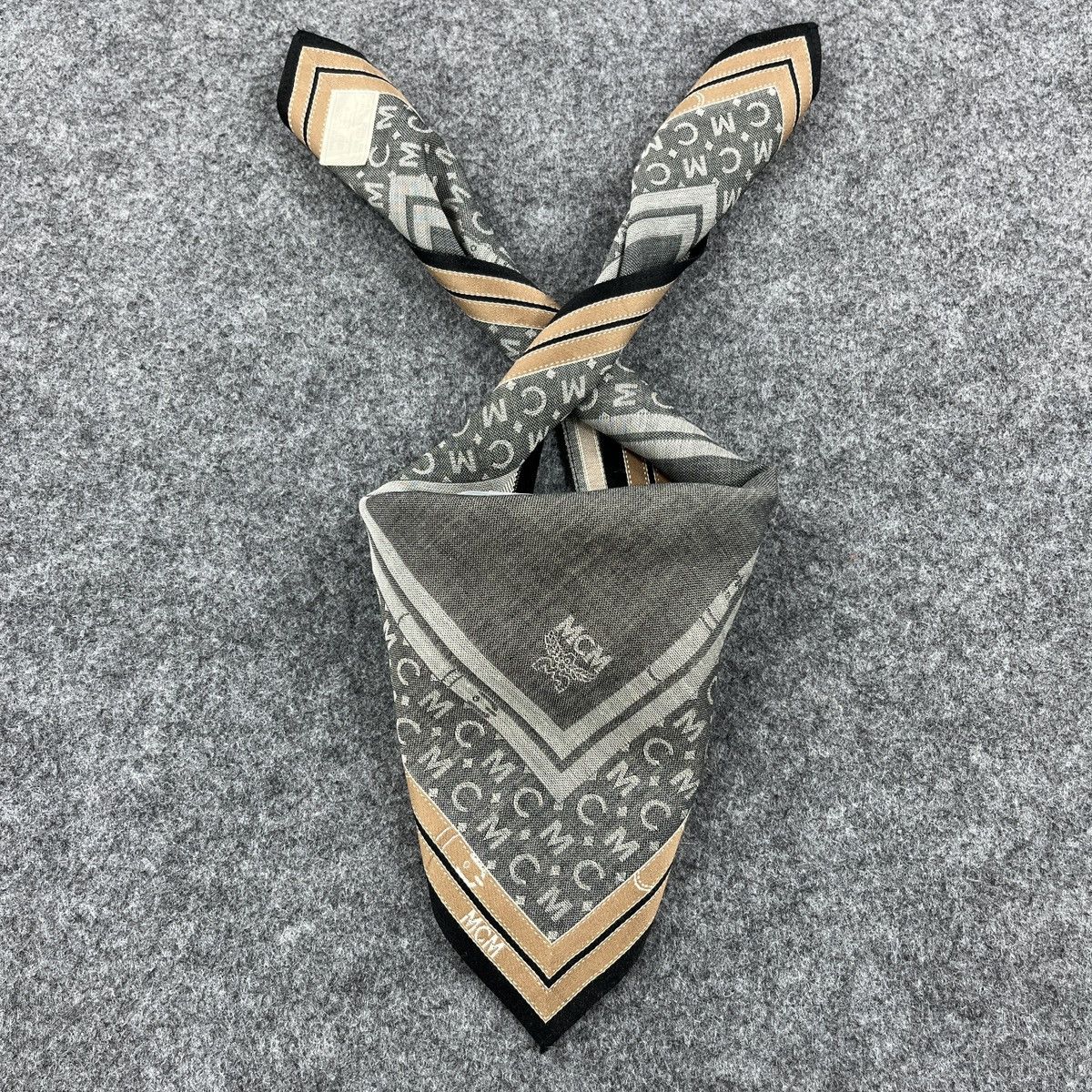 MCM MCM Handkerchief / Bandana / Neckerchief B863 Size ONE SIZE - 3 Thumbnail