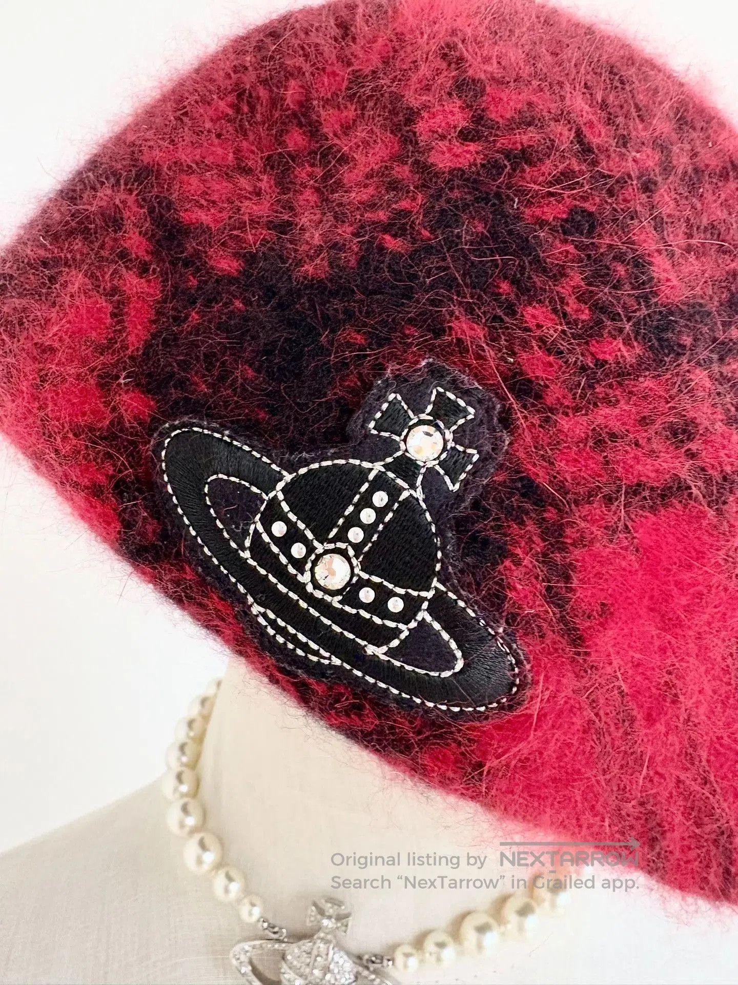 Vivienne Westwood Vivienne Westwood Vintage Plaid Saturn Beret. Size ONE SIZE - 2 Thumbnail