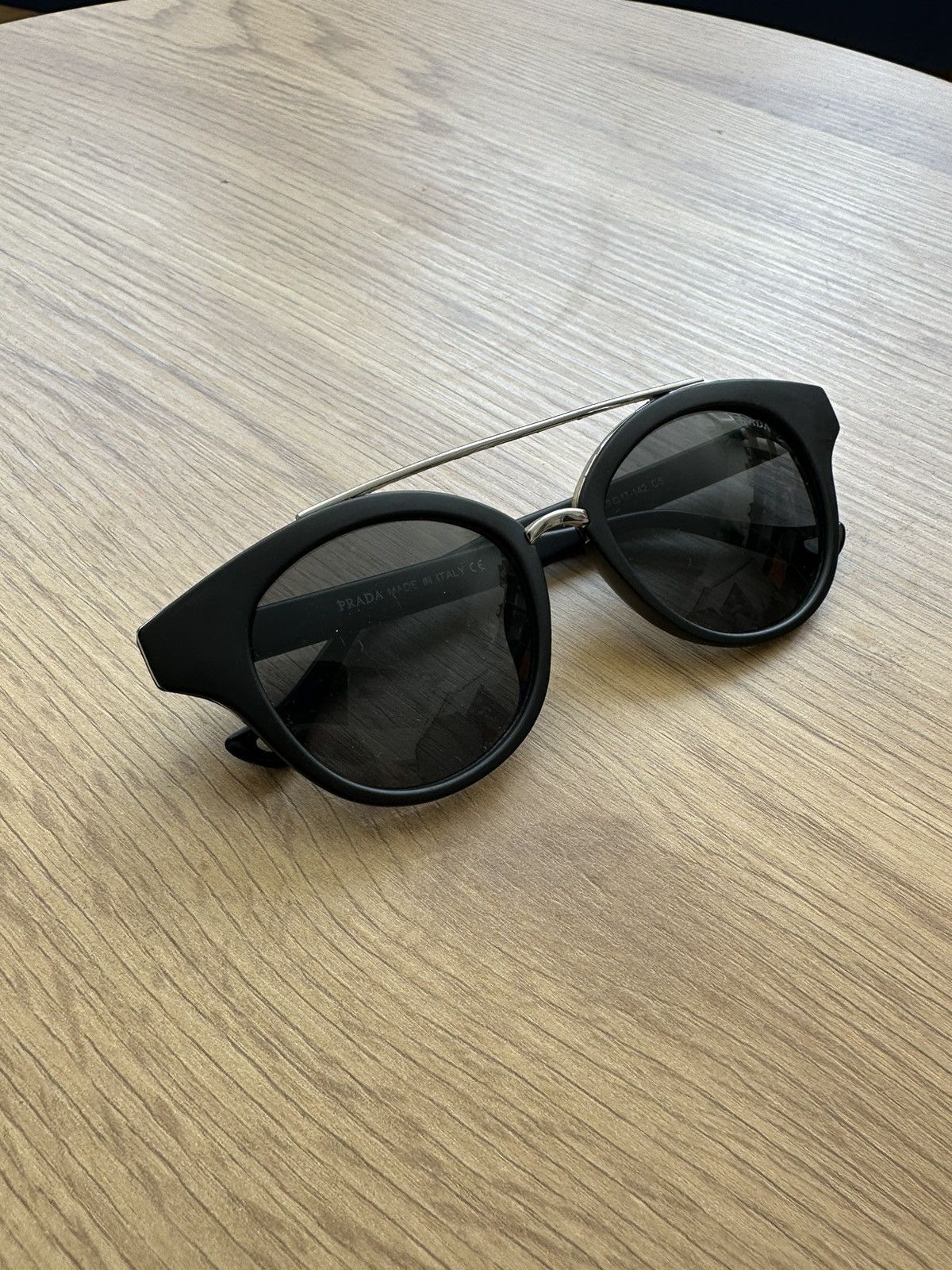 Miu Miu × Prada Prada black sunglasses OS Women PR8502 Size ONE SIZE - 3 Thumbnail