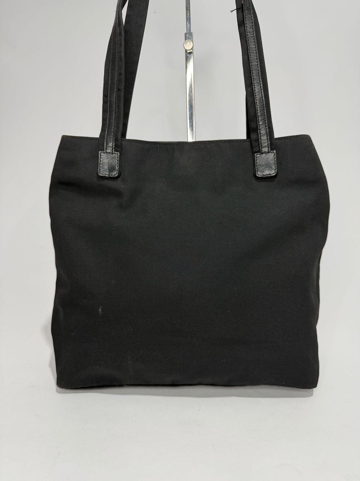 Gucci GUCCI Unisex Canvas Tote Bag Black Size ONE SIZE - 5 Thumbnail