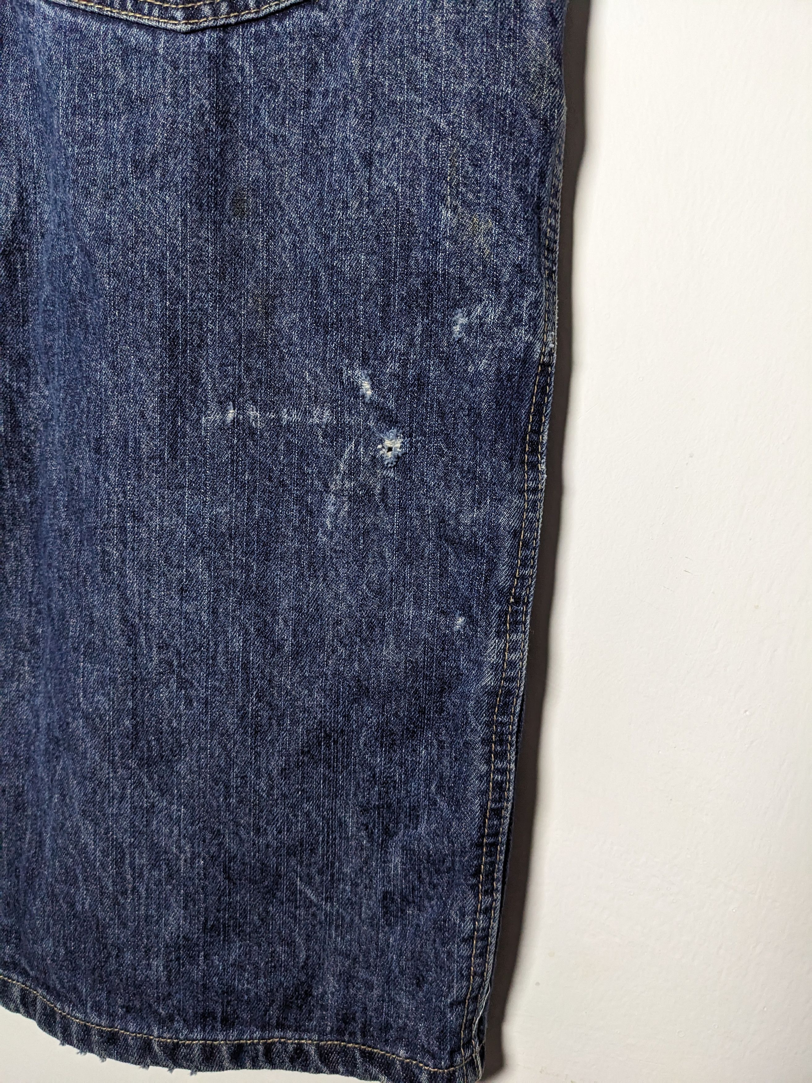 JNCO × Marithe + Francois Girbaud × Vintage Crazy Vintage Marithe Francious Girbaud Jorts Baggy Shorts Size US 36 / EU 52 - 7 Thumbnail