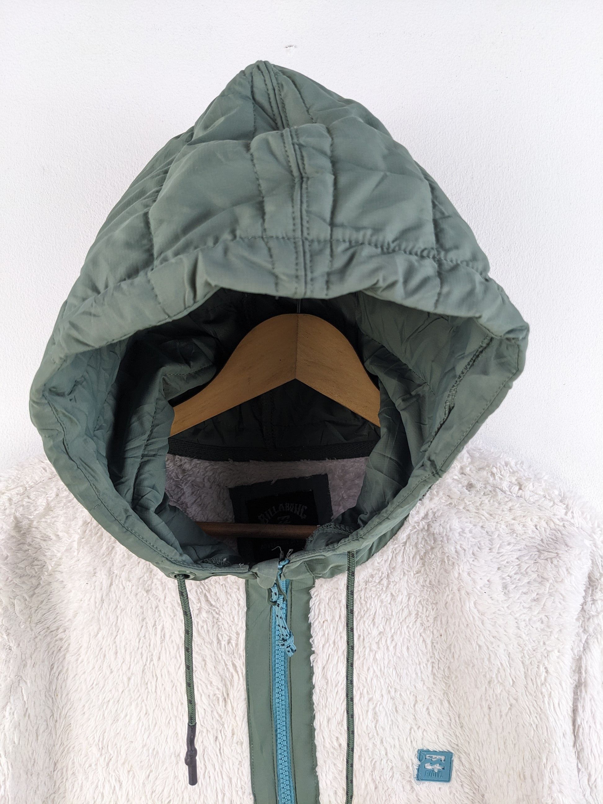 Billabong × Vintage Vintage Billabong Fleece Hoodie Half Zip Anorak Jacket Size US M / EU 48-50 / 2 - 11 Thumbnail