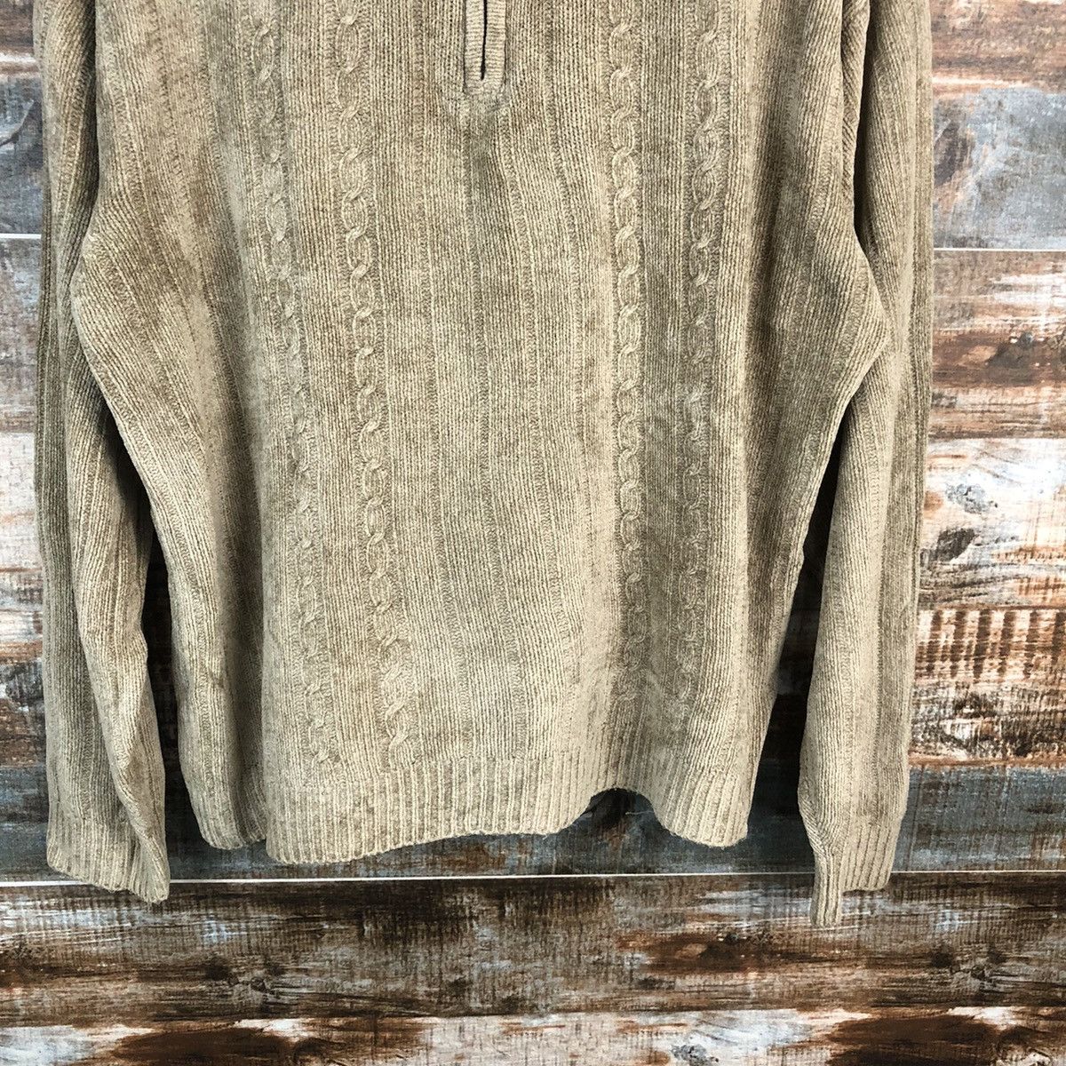 Homespun Knitwear × Japanese Brand Vintage Club Brown Knitwear #A1778 Size US L / EU 52-54 / 3 - 6 Thumbnail