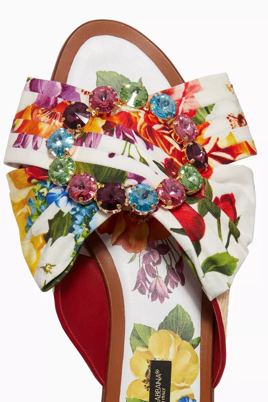 Dolce & Gabbana o1y0925 Slippers in Multicolor Size US 5 / IT 35 - 3 Thumbnail