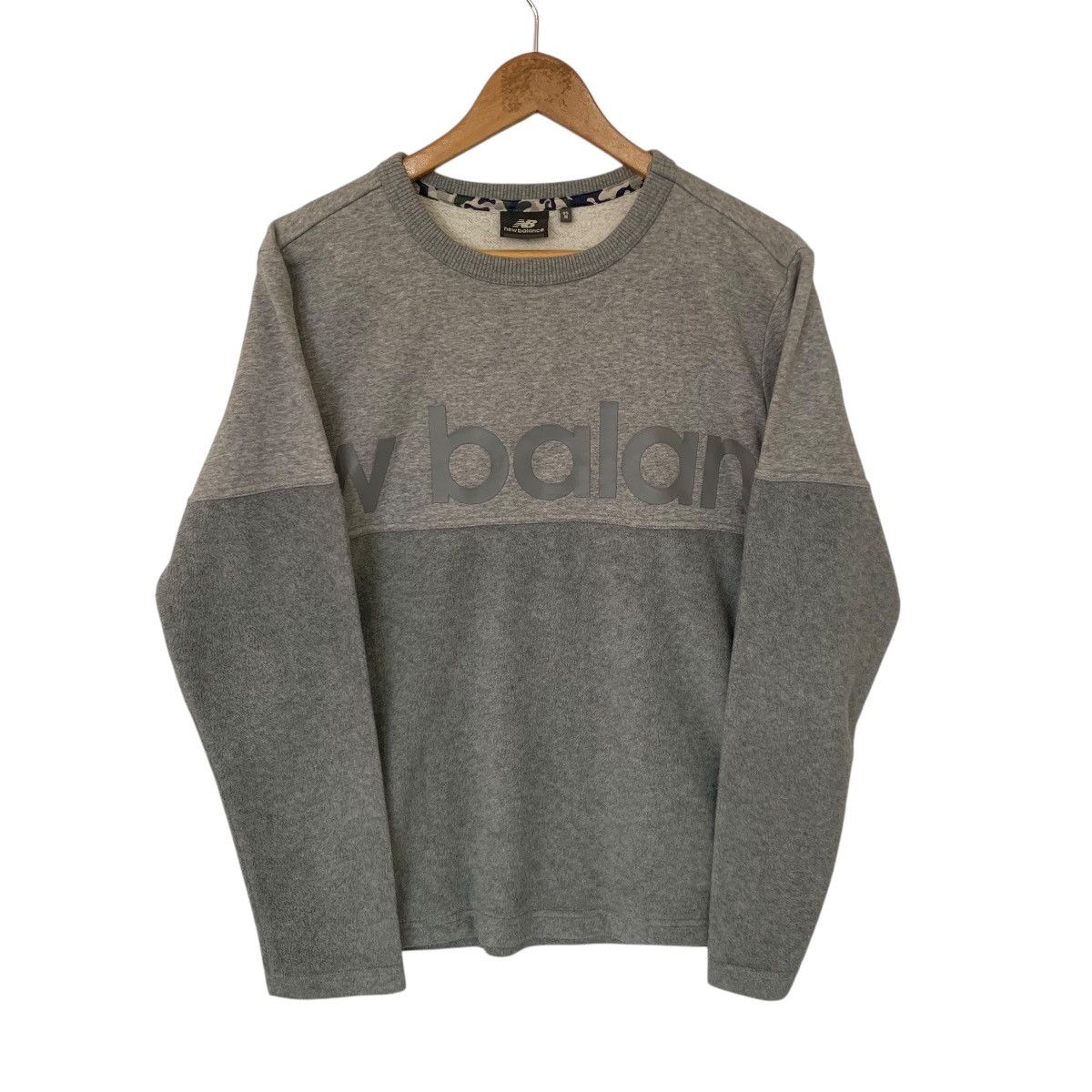 New Balance × Vintage Rare Vintage Fleece New Balance Sweatshirt Small Size US S / EU 44-46 / 1 - 1 Thumbnail