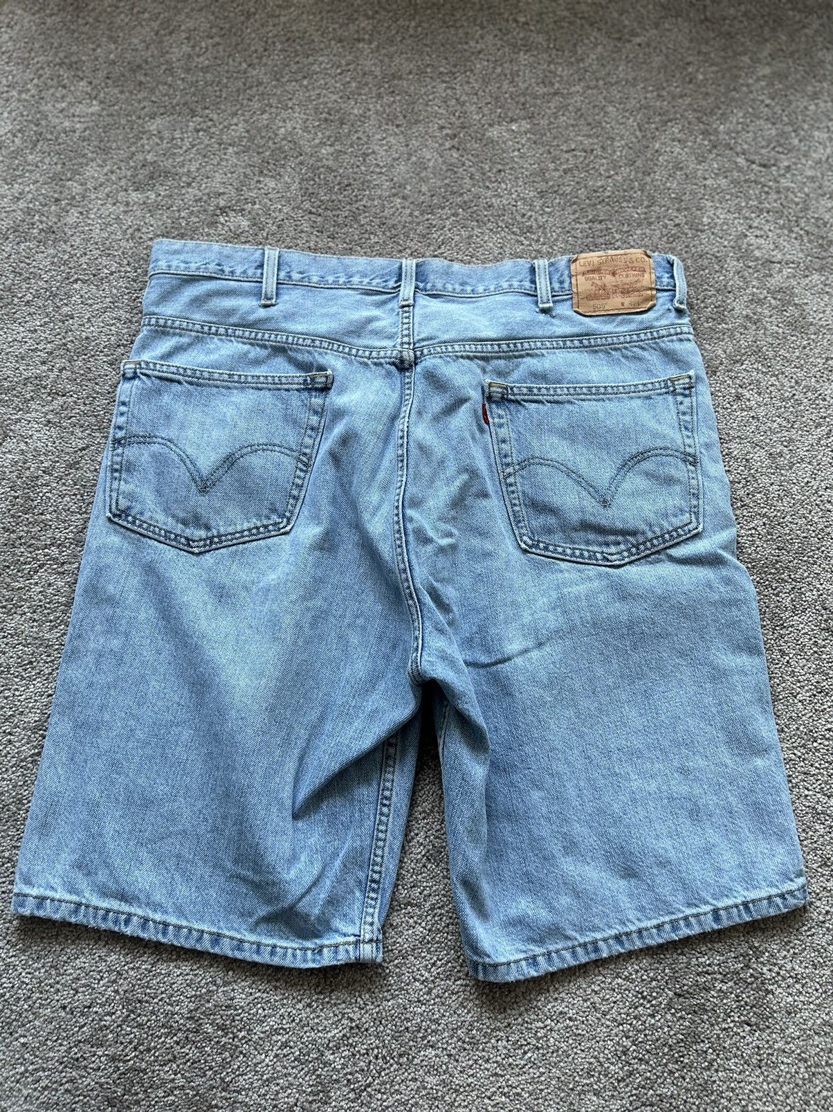 Levi's × Levi's Vintage Clothing × Vintage Vintage Levi Denim Dad Shorts Size US 42 / EU 58 - 4 Thumbnail