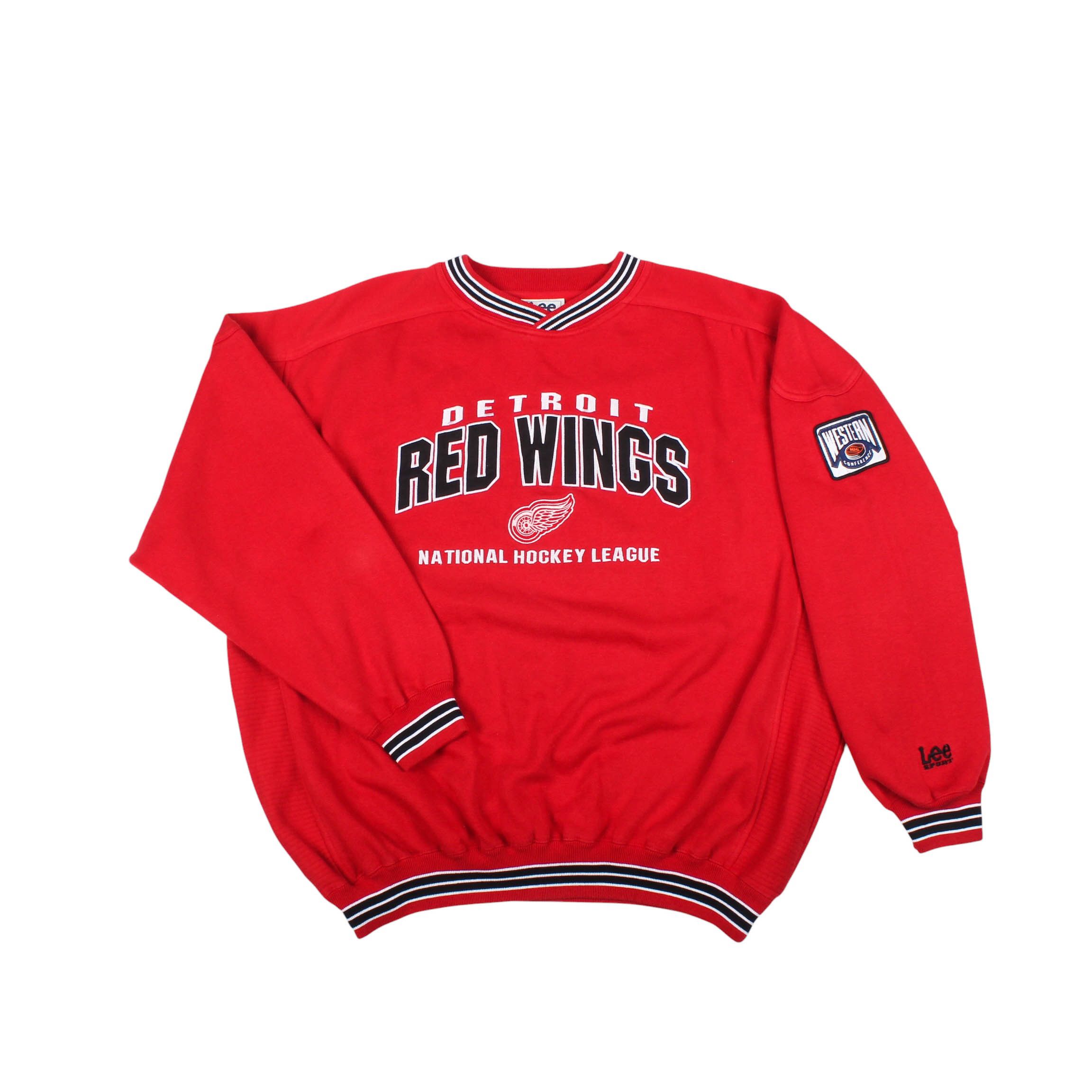 NHL Detroit Red Wings Sweatshirt Lee Sport NHL Hockey Size US XXL / EU 58 / 5 - 1 Thumbnail
