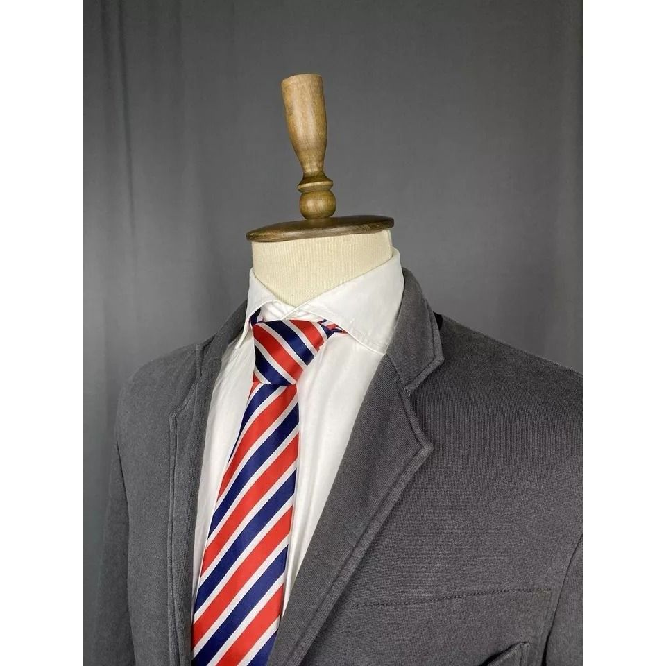 Dolce & Gabbana Dolce&Gabbana Men's Gray Summer Blazer Sportcoat Jacket Size Size 46R - 5 Thumbnail