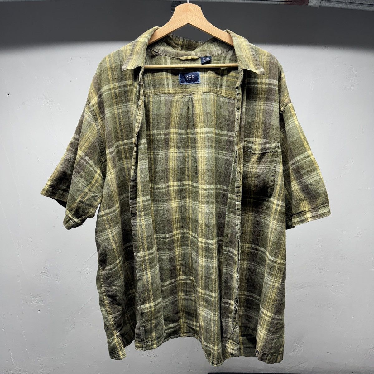 Vintage Vintage Faded Green Plaid Shirt ERD Grunge Chrome Size US XXL / EU 58 / 5 - 1 Thumbnail