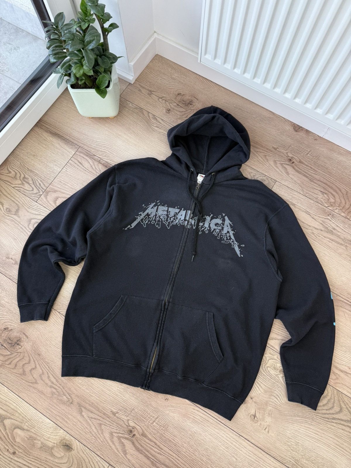 Band Tees Vintage Metallica Zip Big Logo Hoodie Y2K Size US XXL / EU 58 / 5 - 9 Thumbnail