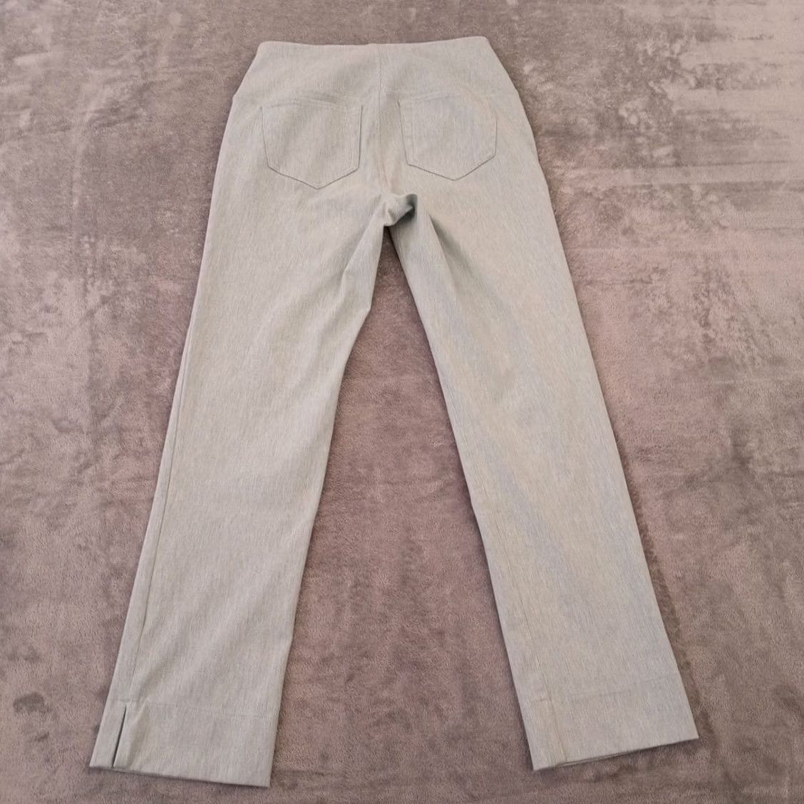 J. Jill J.Jill Wearever Pants Womens XS Blue Pull On Stretch Pockets Ankle 28x27.5 Size 26" / US 2 / IT 38 - 2 Thumbnail