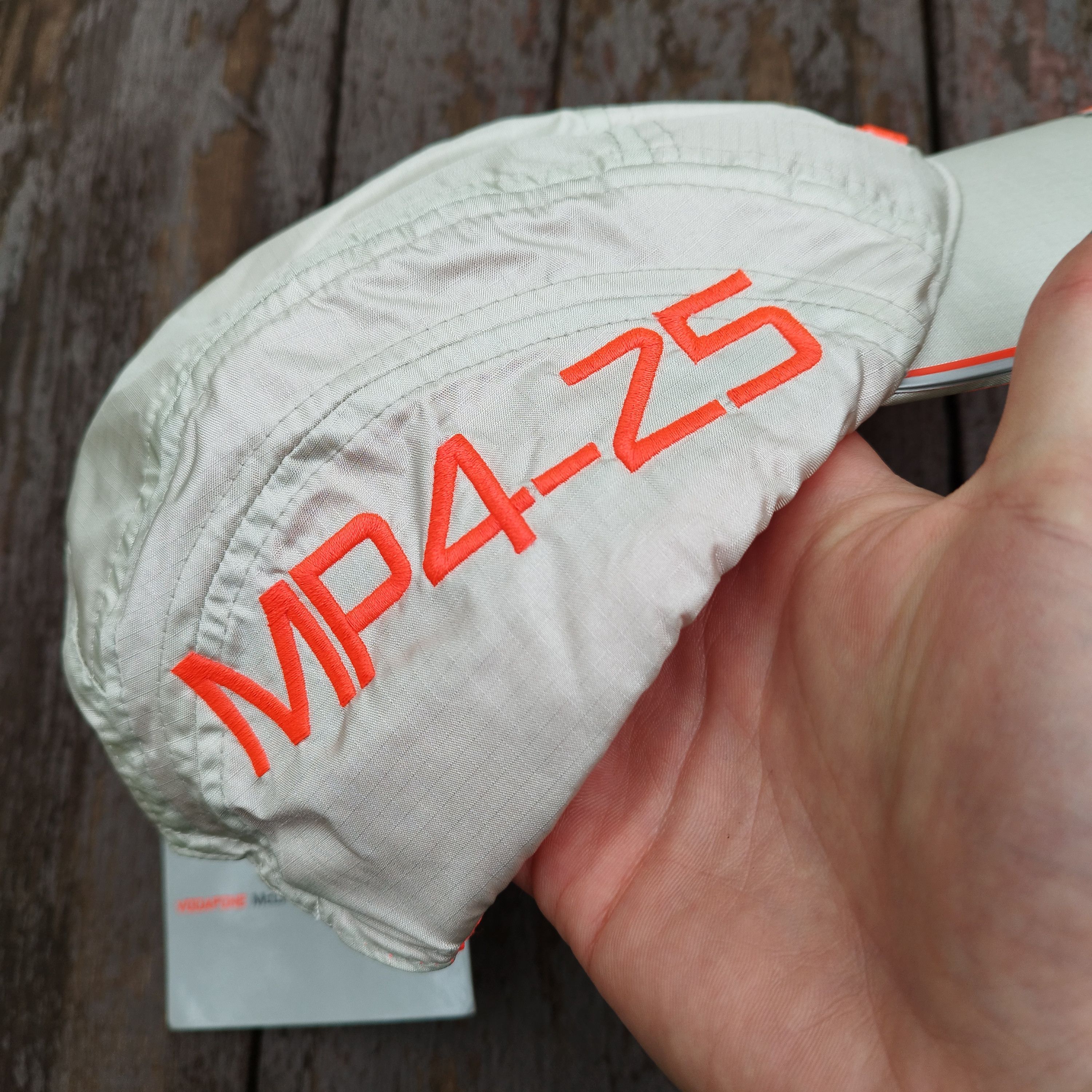 Formula 1 Lewis Hamilton Hand-Signed Vodafone McLaren Mercedes F1 Cap Size ONE SIZE - 9 Thumbnail