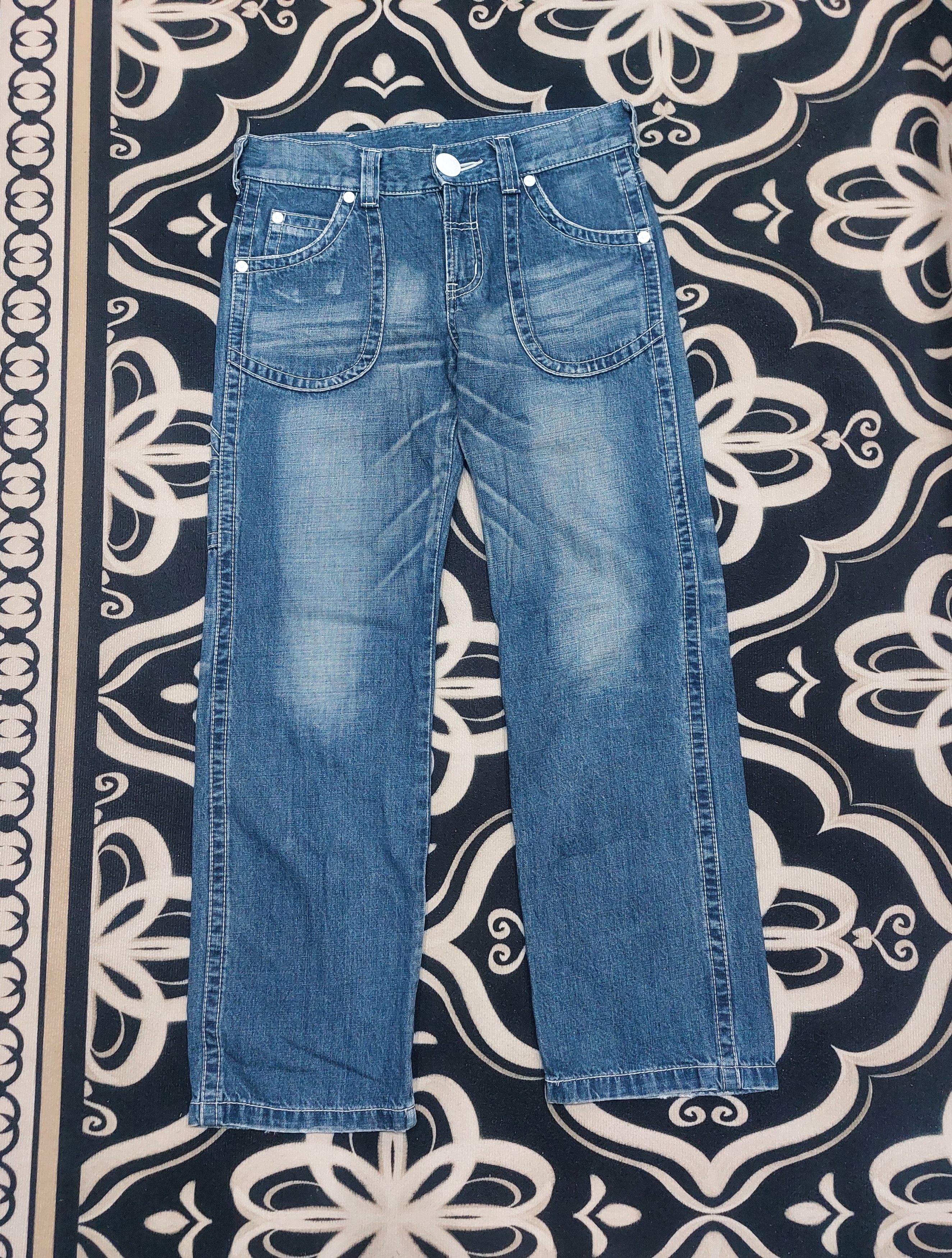 Japanese Brand × Jean UNION MADE LEE CARPENTER WORKWEAR JEANS Size US 32 / EU 48 - 1 Thumbnail