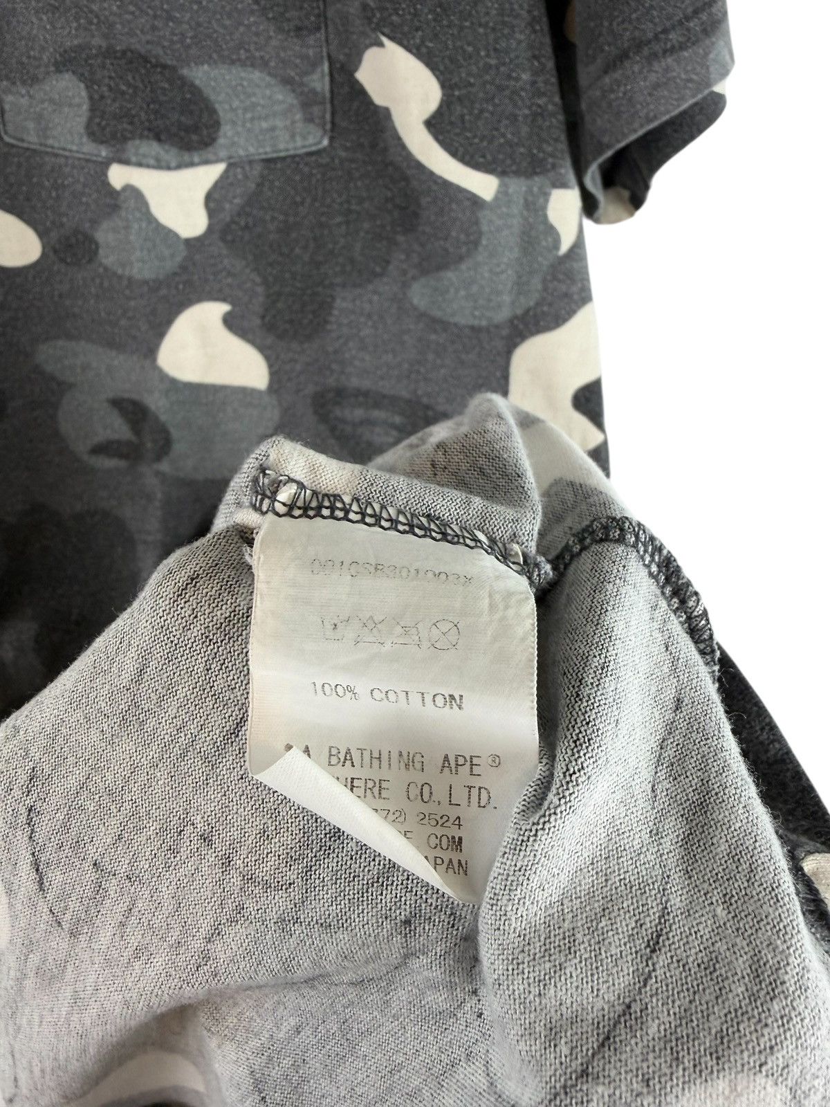 Bape Bape Camo Print Tee Size US S / EU 44-46 / 1 - 5 Thumbnail