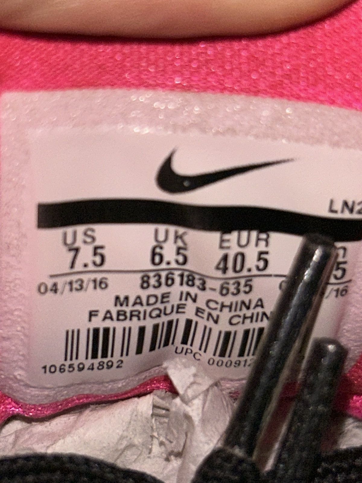 Nike Nike Kobe 11 Mambacurial 836183-635 size 7.5 Size US 7.5 / EU 40-41 - 10 Thumbnail