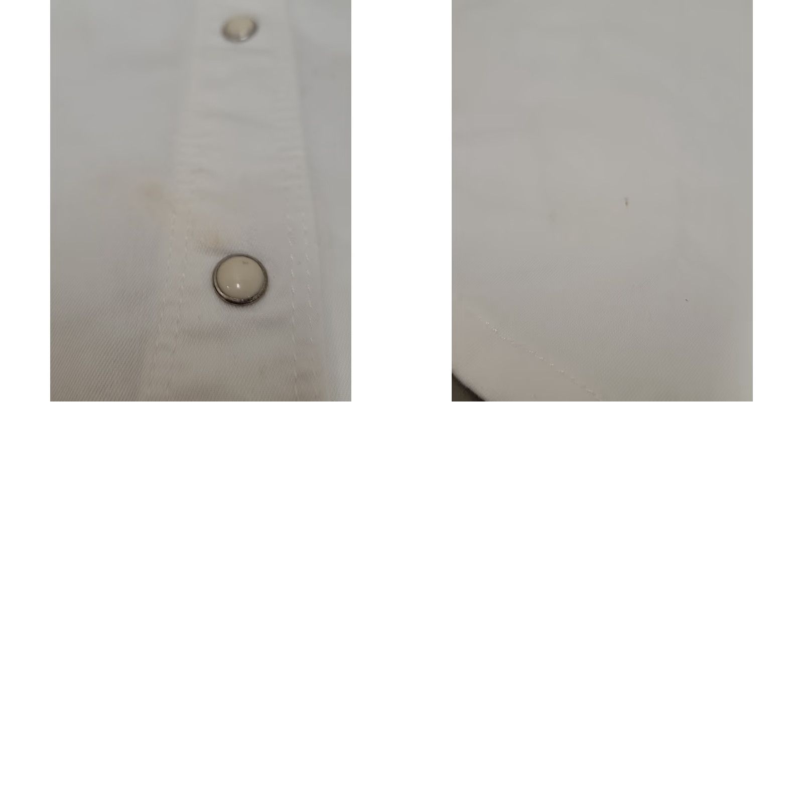Stetson Stetson Womens Shirt Western Snap Pockets Cotton Size L White Size L / US 10 / IT 46 - 8 Thumbnail