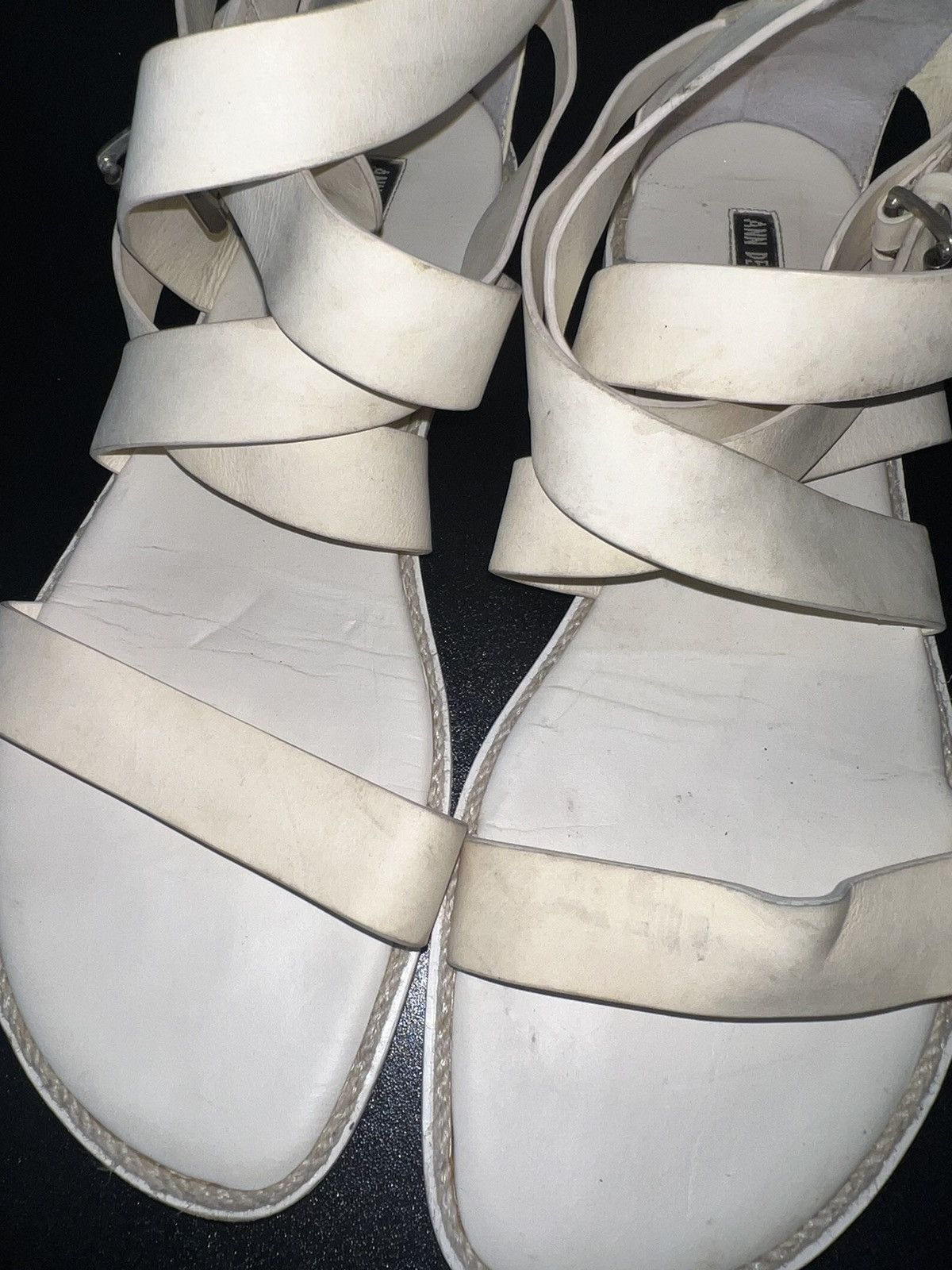 Ann Demeulemeester Ann Demeulemeester Double Strap Sandals Size US 11 / EU 44 - 8 Thumbnail