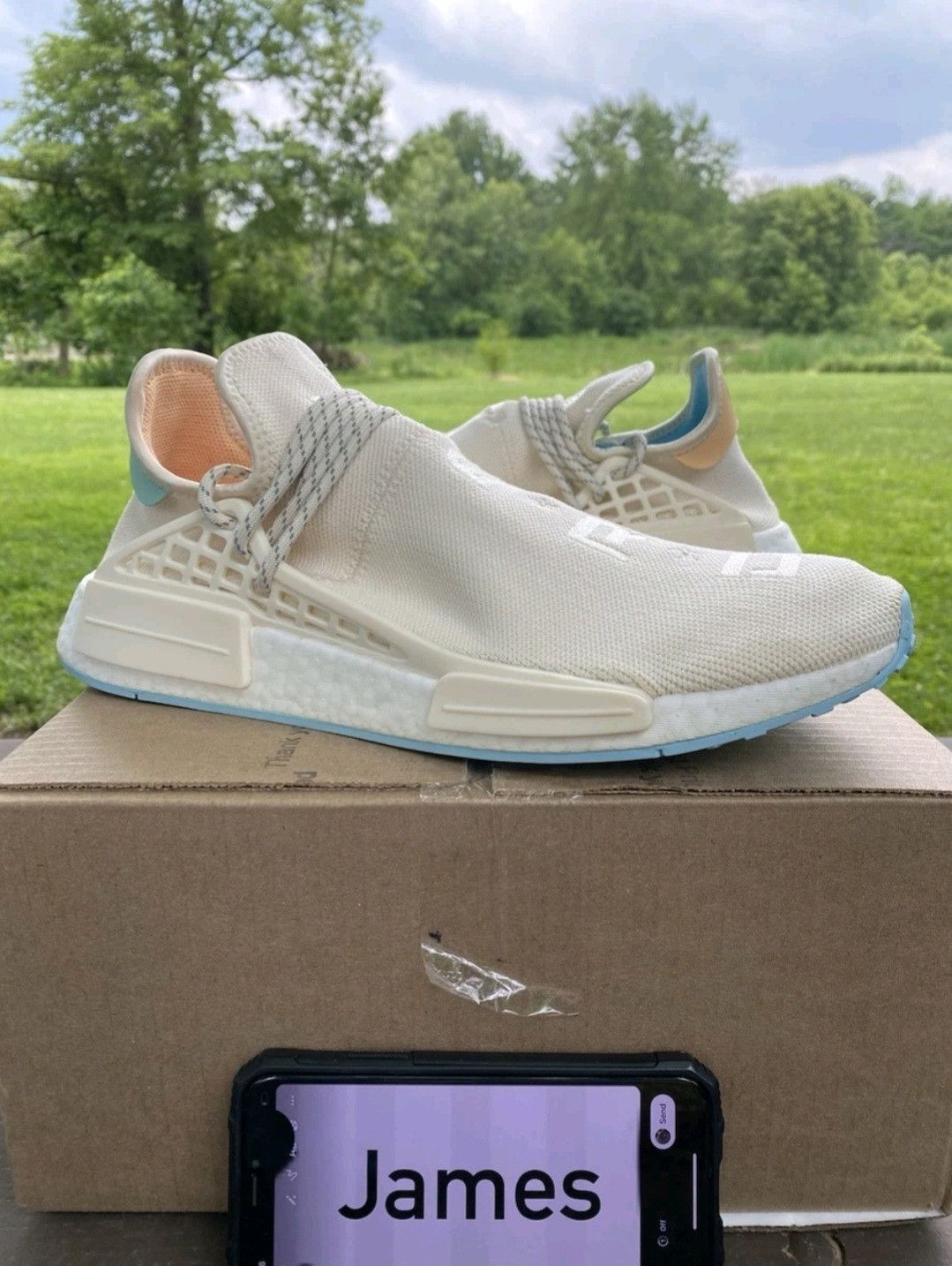 Adidas Adidas NMD Pharrell Human Race N.E.R.D. 20th Anniversary Size US 12.5 / EU 45-46 - 1 Thumbnail