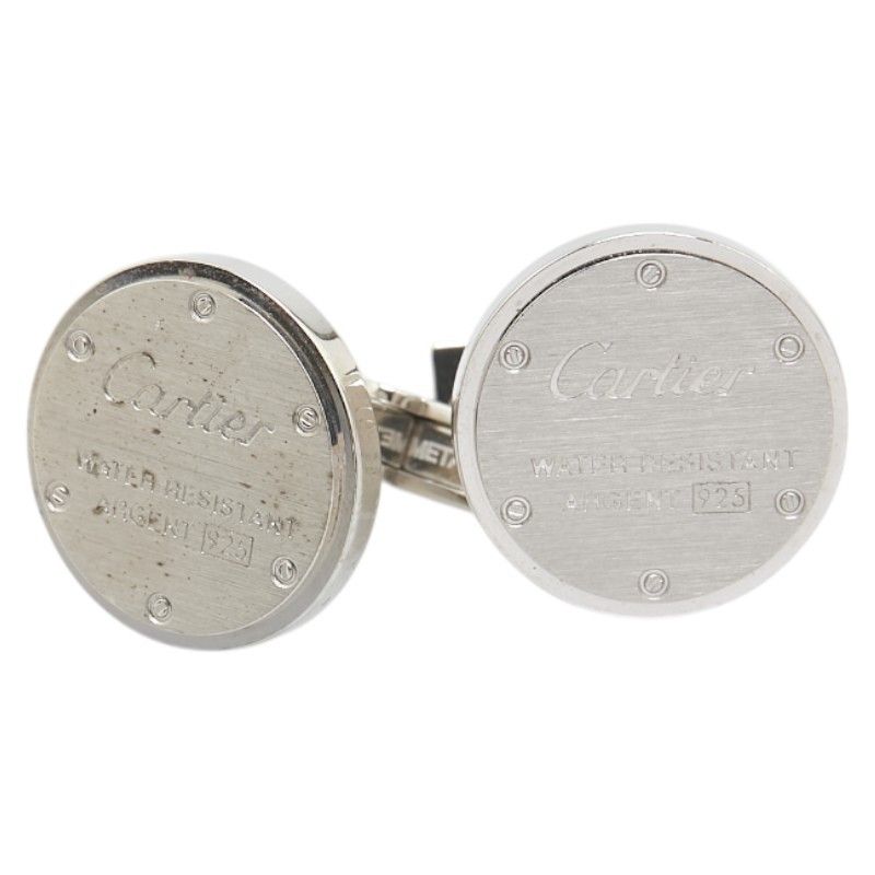 Cartier Cartier Cartier SV925 Cufflinks Metal Cufflinks DUTY FREE for USA Size ONE SIZE - 1 Thumbnail