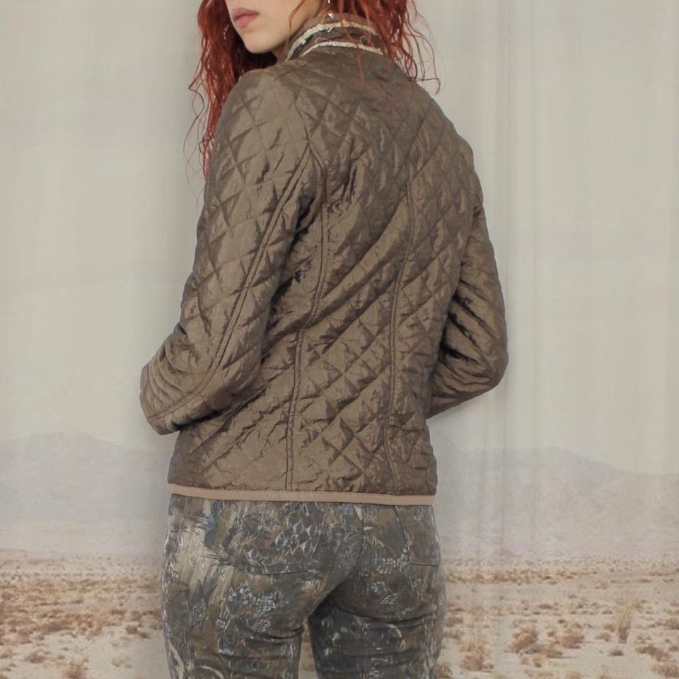 Vintage 🩰BROWN PUFFER JACKET🩰 Size M / US 6-8 / IT 42-44 - 4 Thumbnail