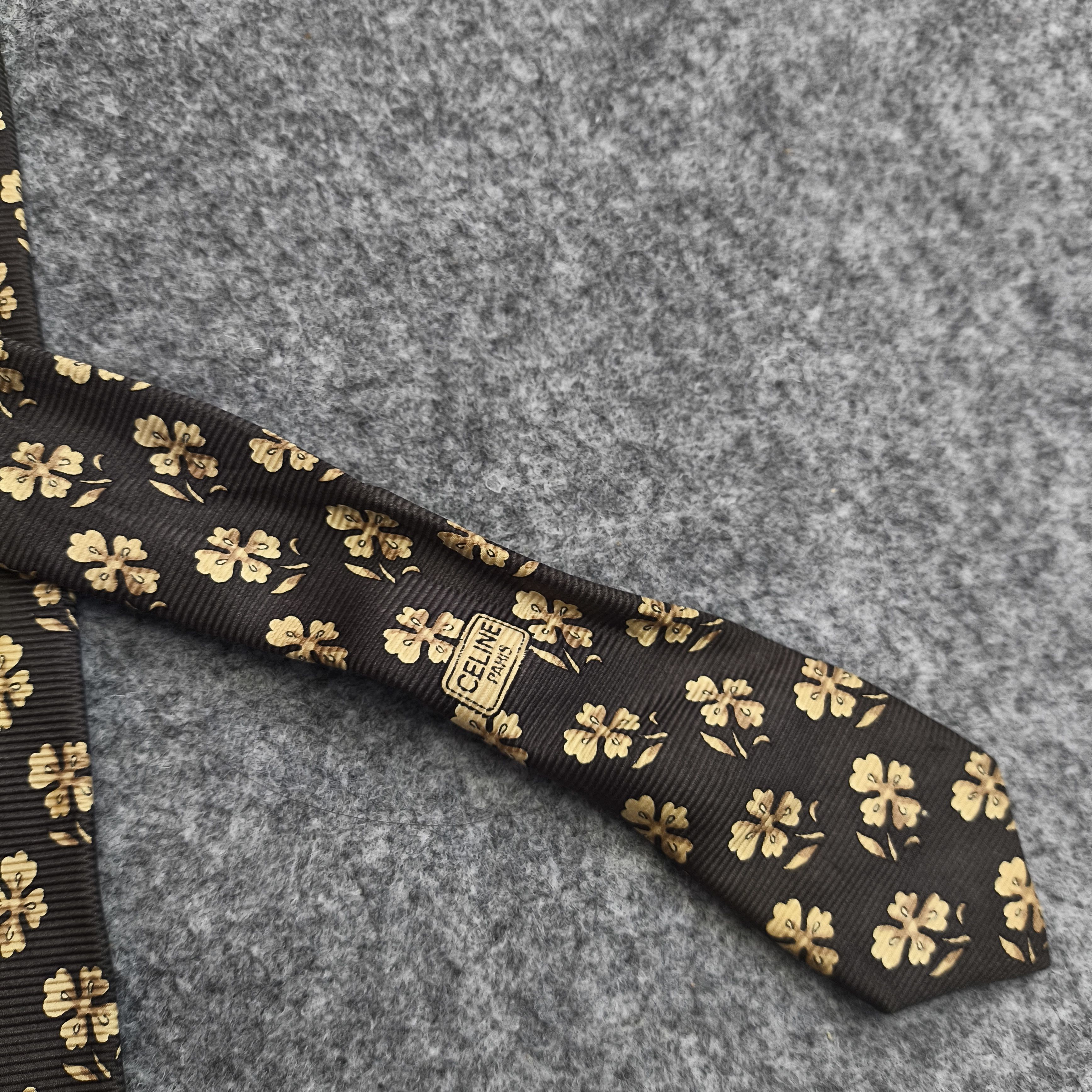 Celine Celine neck tie (Hermes,Dior,Armani) Size ONE SIZE - 5 Thumbnail