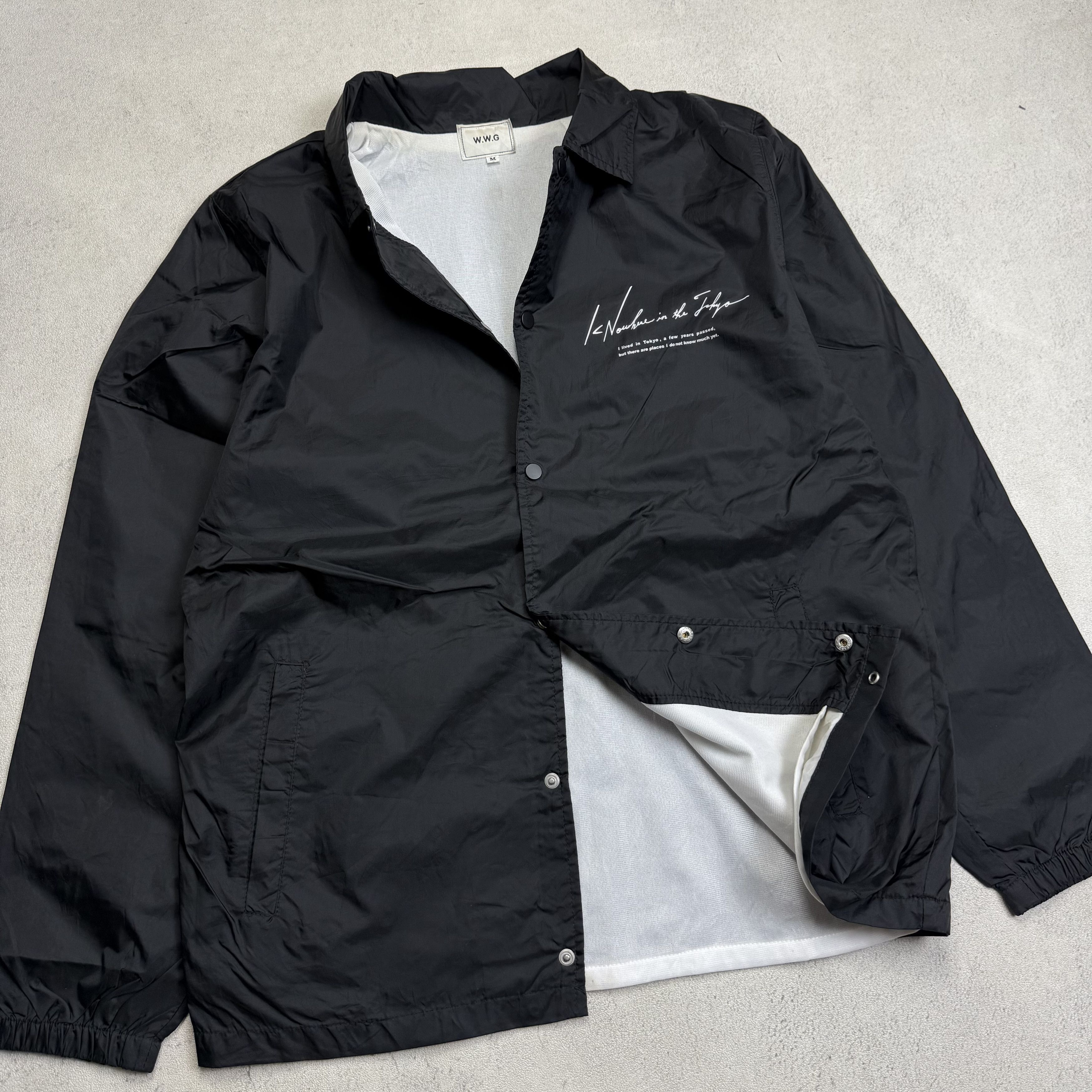 Japanese Brand W.W.G Tokyo Coach Jacket Size US M / EU 48-50 / 2 - 4 Thumbnail