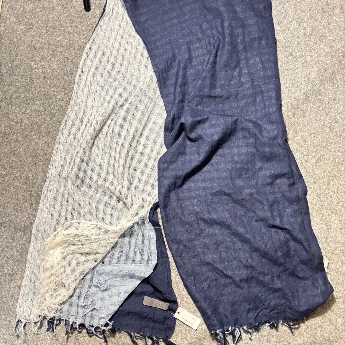 Yohji Yamamoto YOHJIYAMAMOTO+NOIR scarf layered Muffler Size ONE SIZE - 3 Thumbnail