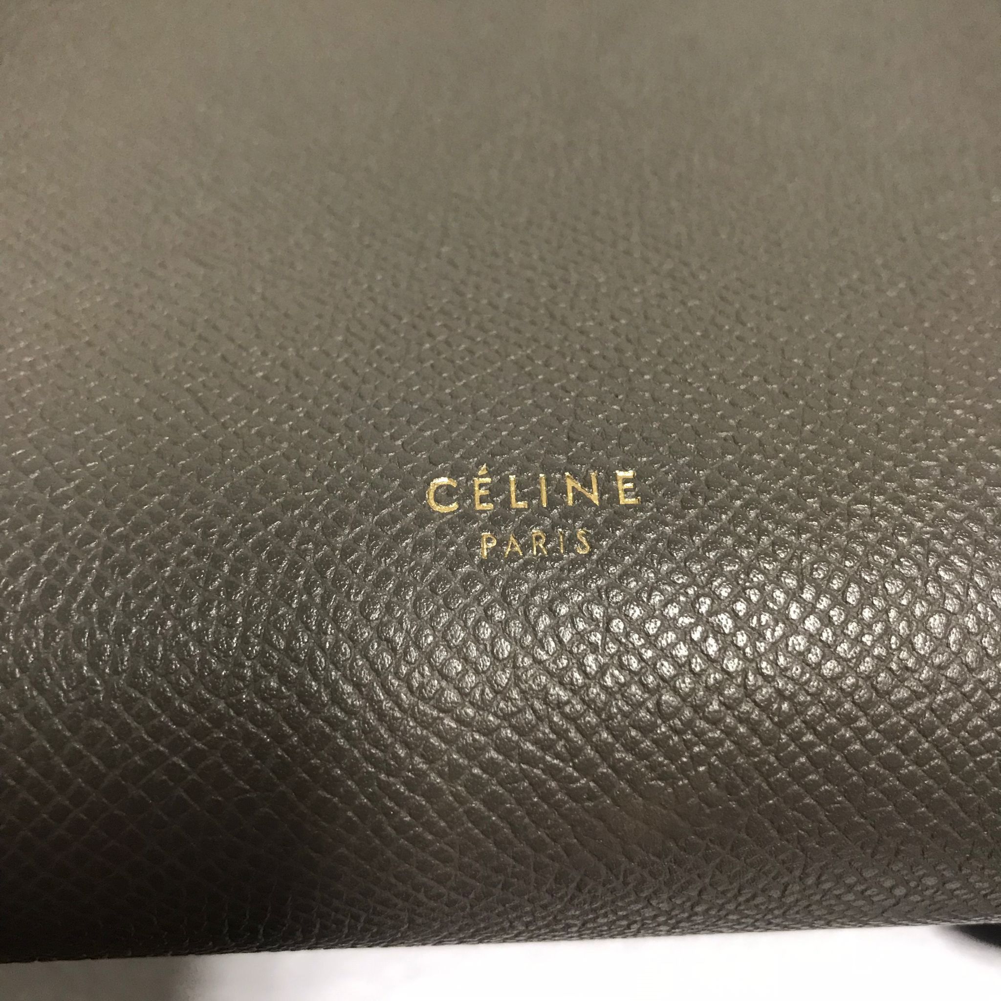 Celine Celine Micro Belt Small Elephant Grey Crossbody Bag Size ONE SIZE - 8 Thumbnail