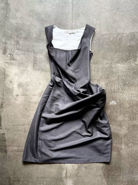Comme des Garcons COMME des GARÇONS 1995AW Asymmetrical Dress Size L / US 10 / IT 46 - 2 Thumbnail