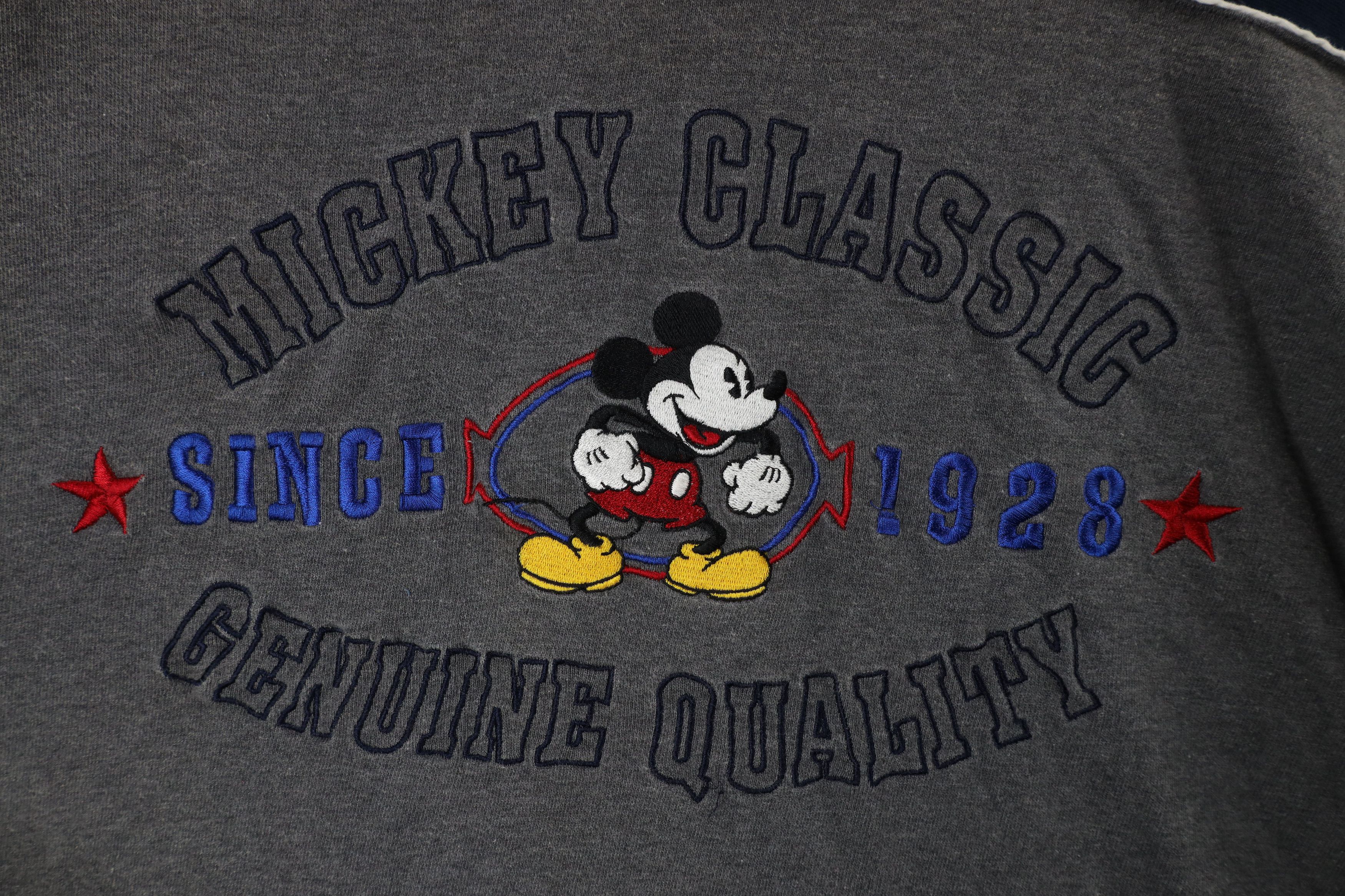 Disney × Vintage Vintage 90s Disney Mickey House Heavy Long Sleeve T-Shirt Size US XXL / EU 58 / 5 - 4 Thumbnail