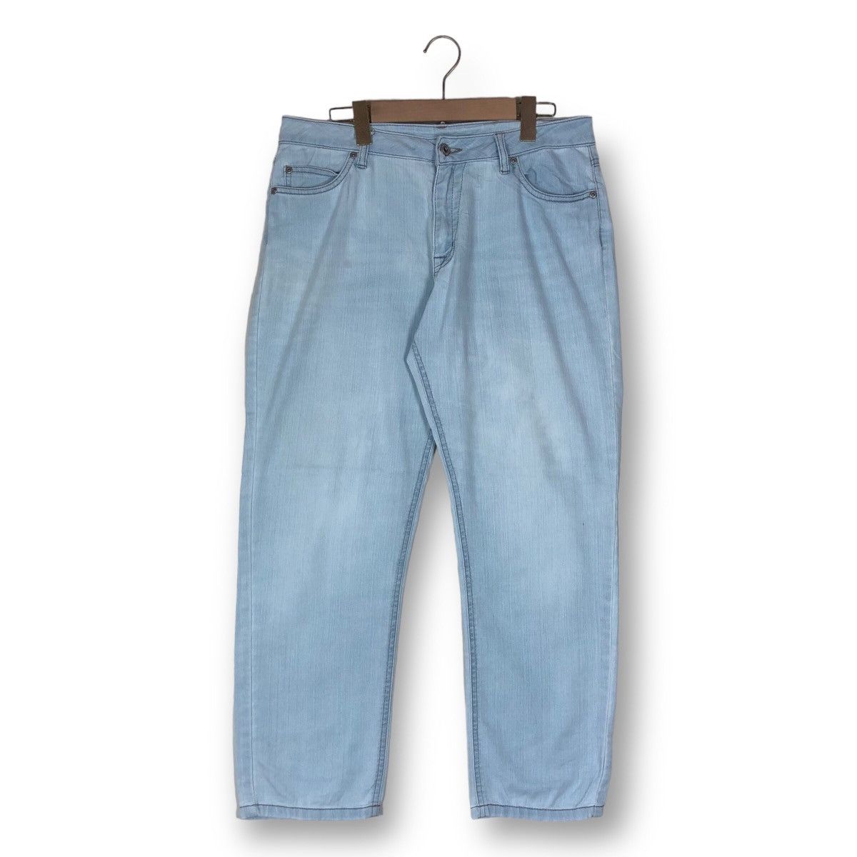 Vintage Vintage Plain Denim Jeans Size US 34 / EU 50 - 1 Thumbnail