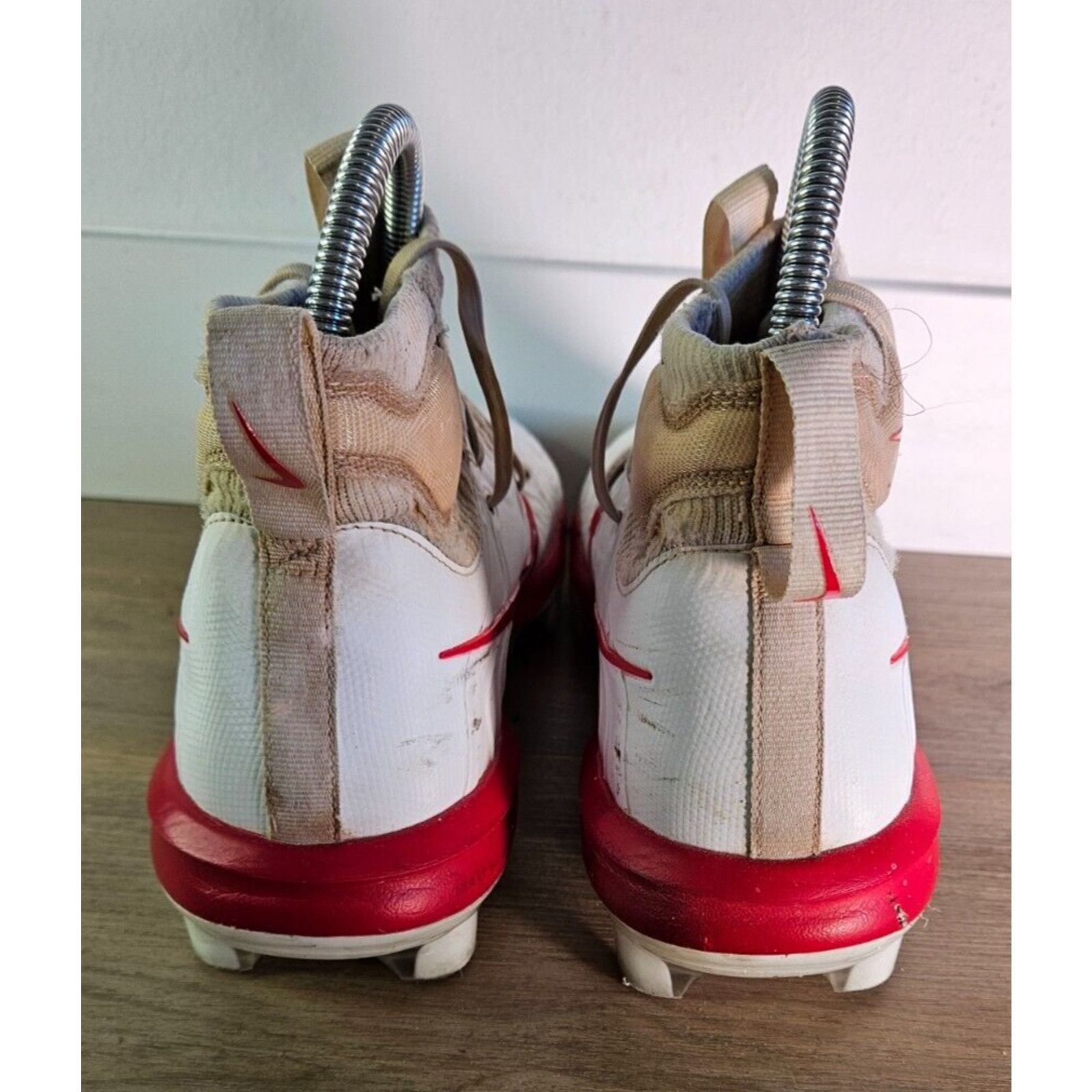 Nike Nike Alpha Menace Elite 2 Cleats White/Red Men’s Size 10 Size US 10 / EU 43 - 3 Thumbnail