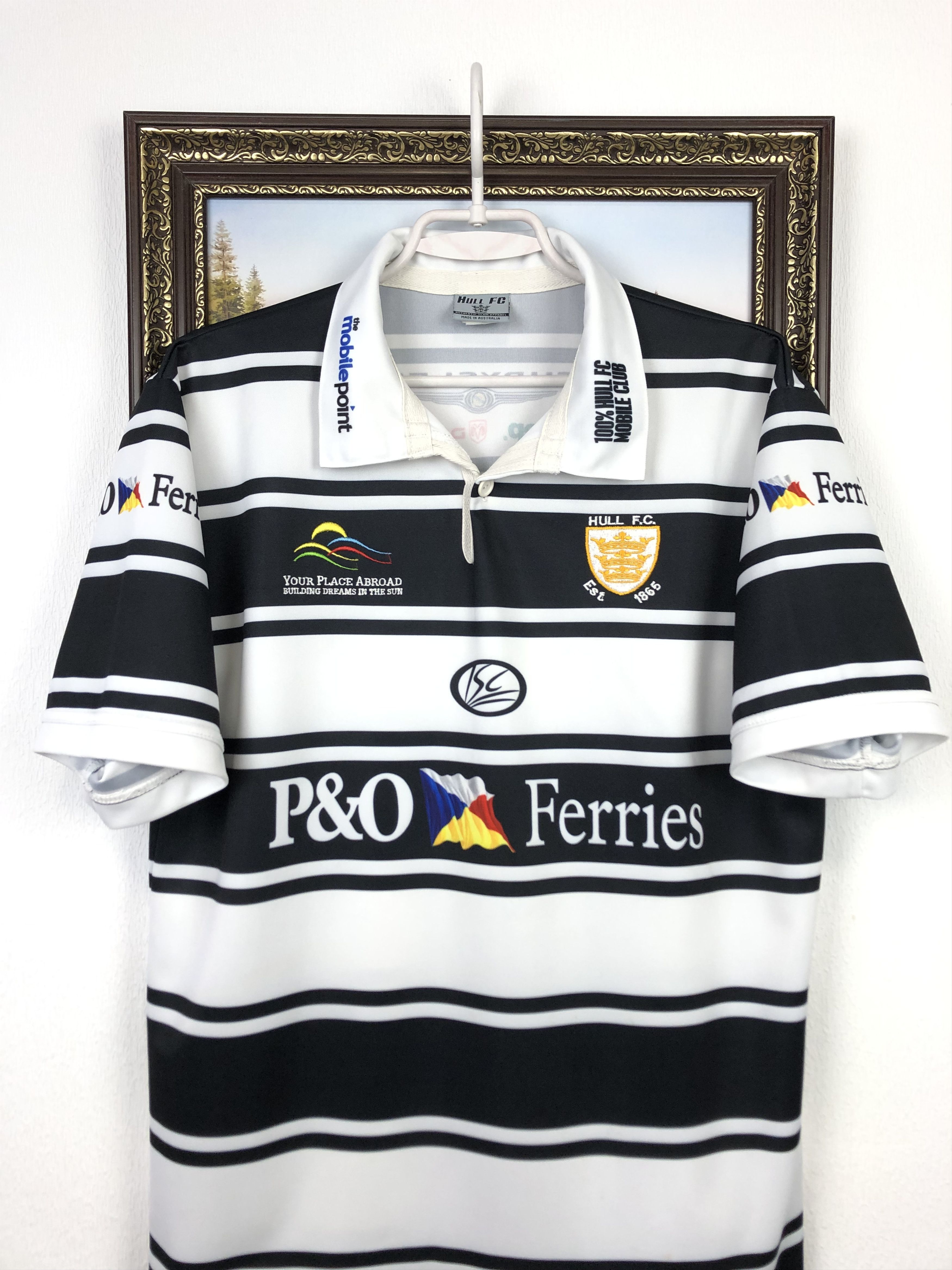 Vintage Hull FC Rugby League Shirt Jersey Camiseta ISC Tee Hype Size US M / EU 48-50 / 2 - 2 Thumbnail