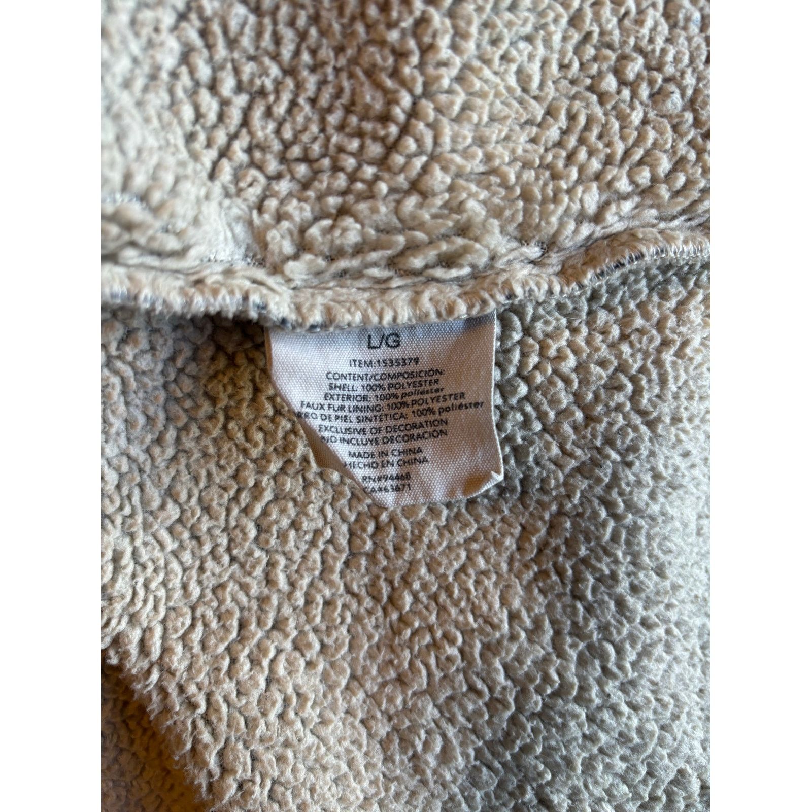 Sage Sage Plaid Fleece Shirt Jacket Size Large Size L / US 10 / IT 46 - 9 Thumbnail