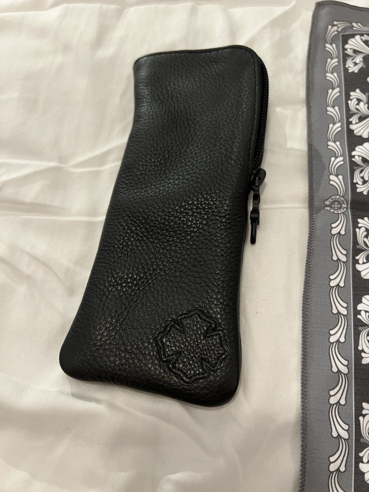 Chrome Hearts Chrome Hearts leather glasses case Size ONE SIZE - 12 Thumbnail