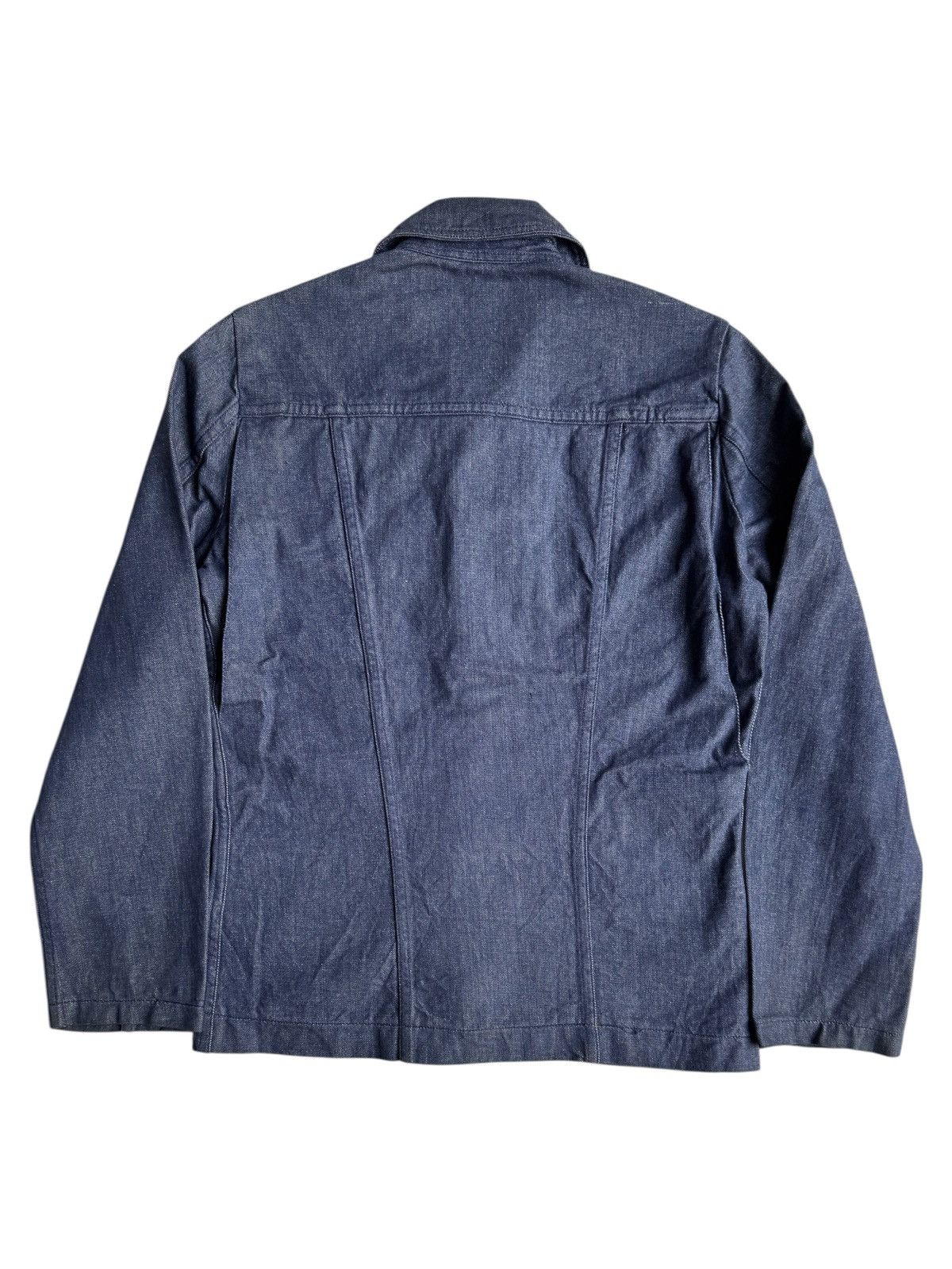Vintage VERY RARE VINTAGE JACKET DENIM WORK CHORE ADOLPHE LAFONT Size US M / EU 48-50 / 2 - 2 Thumbnail