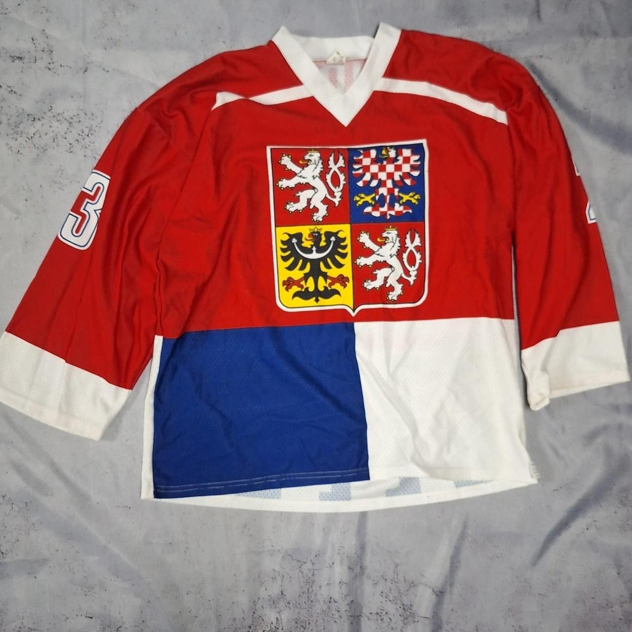 Other Red and white Czech hockey jersey #hockeyjersey Size US S / EU 44-46 / 1 - 1 Thumbnail