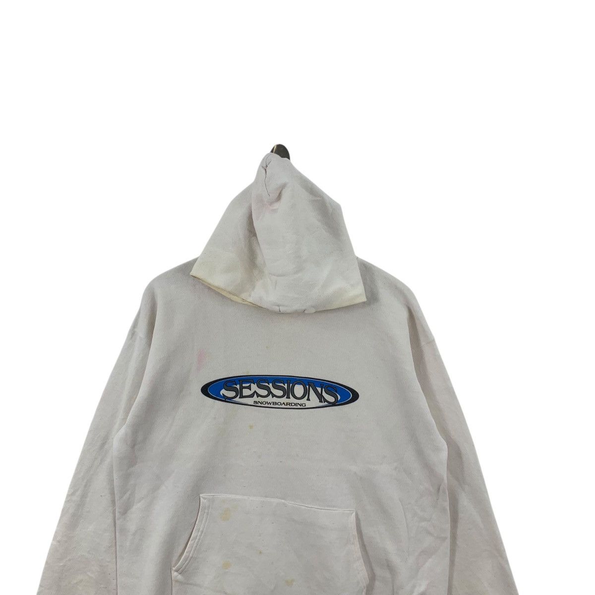 Sessions Vintage 90’ SESSIONS SNOWBOARDING SKATEBOARD Hoodie Size US L / EU 52-54 / 3 - 2 Thumbnail