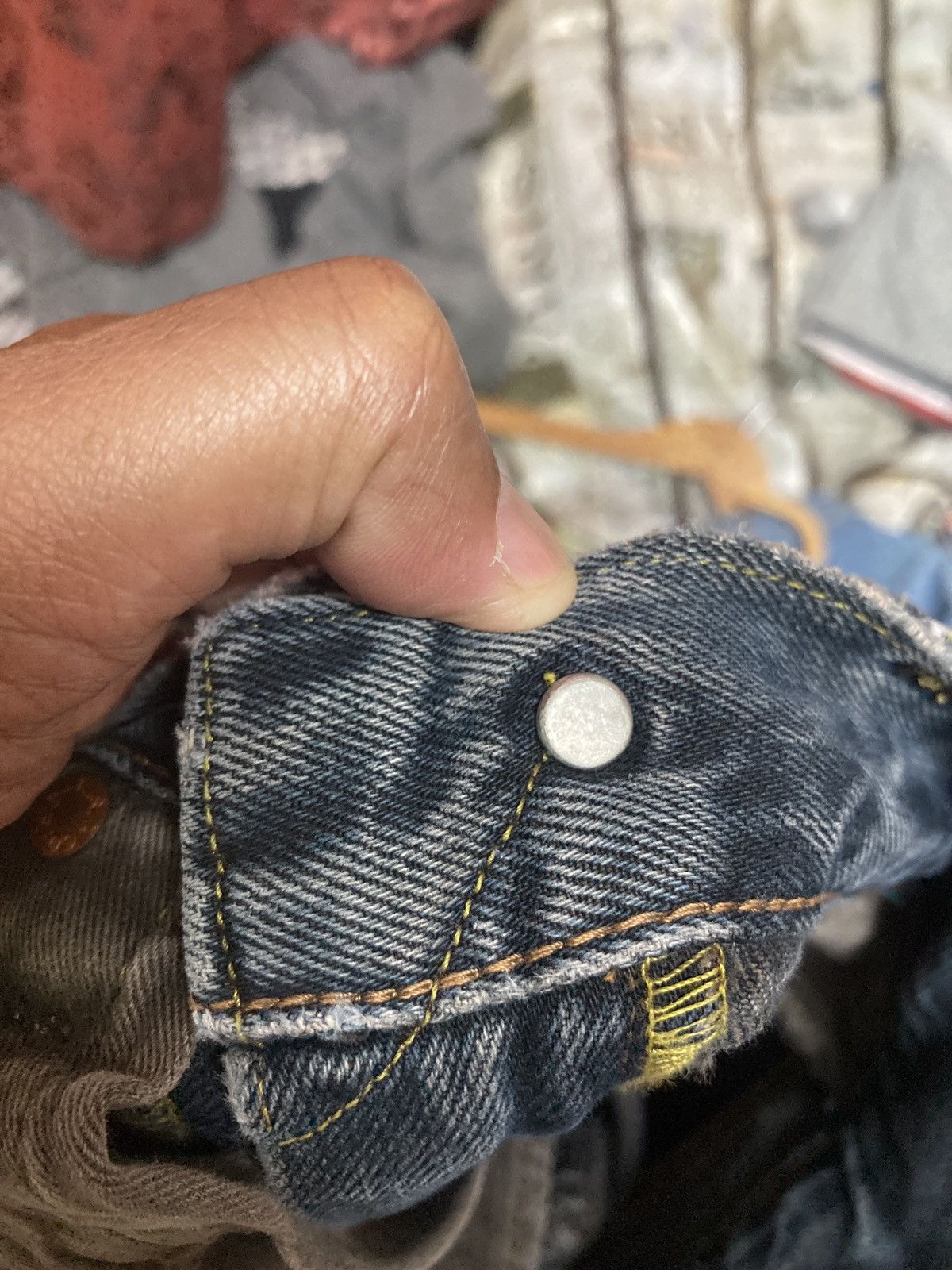 Japanese Brand Levis selvedge jean Size US 26 / EU 42 - 16 Thumbnail