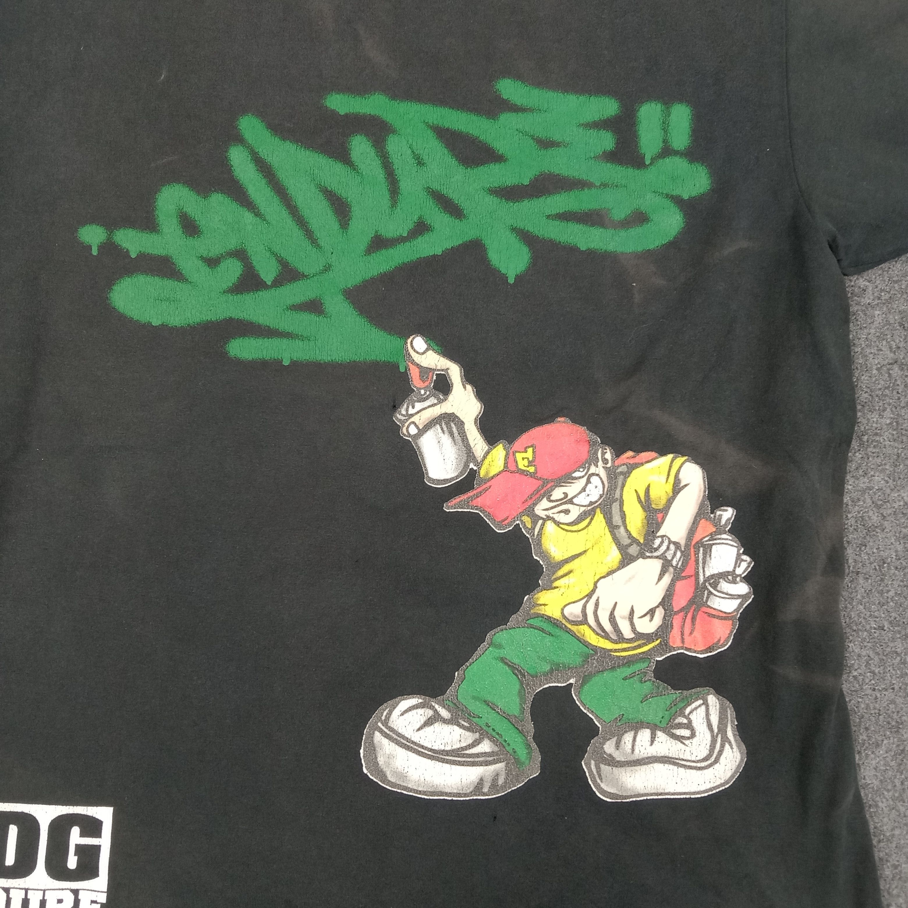 Vintage Endure Genesis American Graffiti Art Y2K Tshirt Size US XL / EU 56 / 4 - 5 Thumbnail