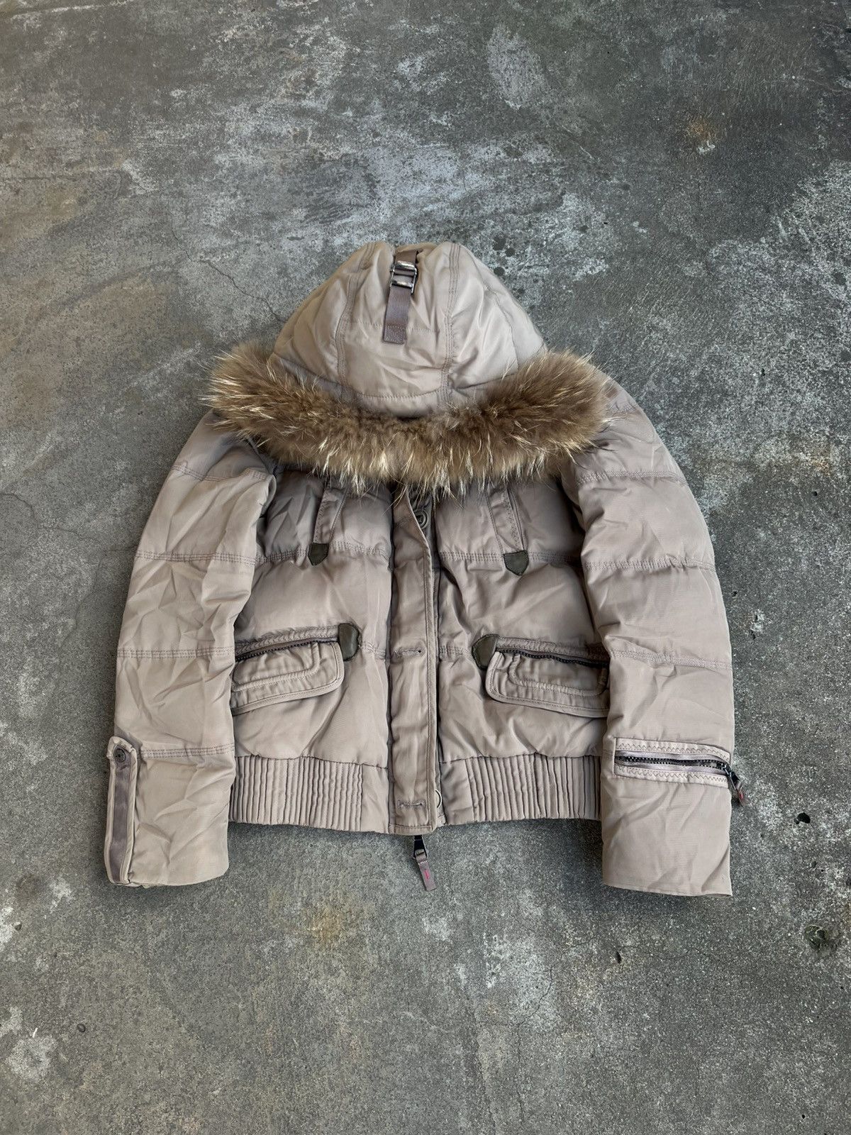 Abercrombie & Fitch Hysteric Glamour If Six Was Nine Faux Fur Jacket LGB Typ Y2k Size S / US 4 / IT 40 - 20 Thumbnail