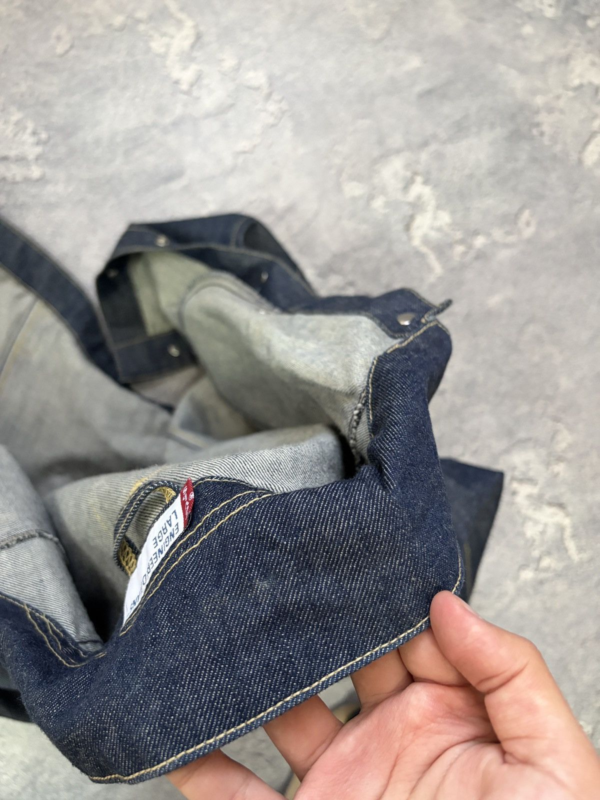 Levi's Levi’s Engineered Jeans Denim Jacket Dark Indigo L Size US L / EU 52-54 / 3 - 15 Thumbnail