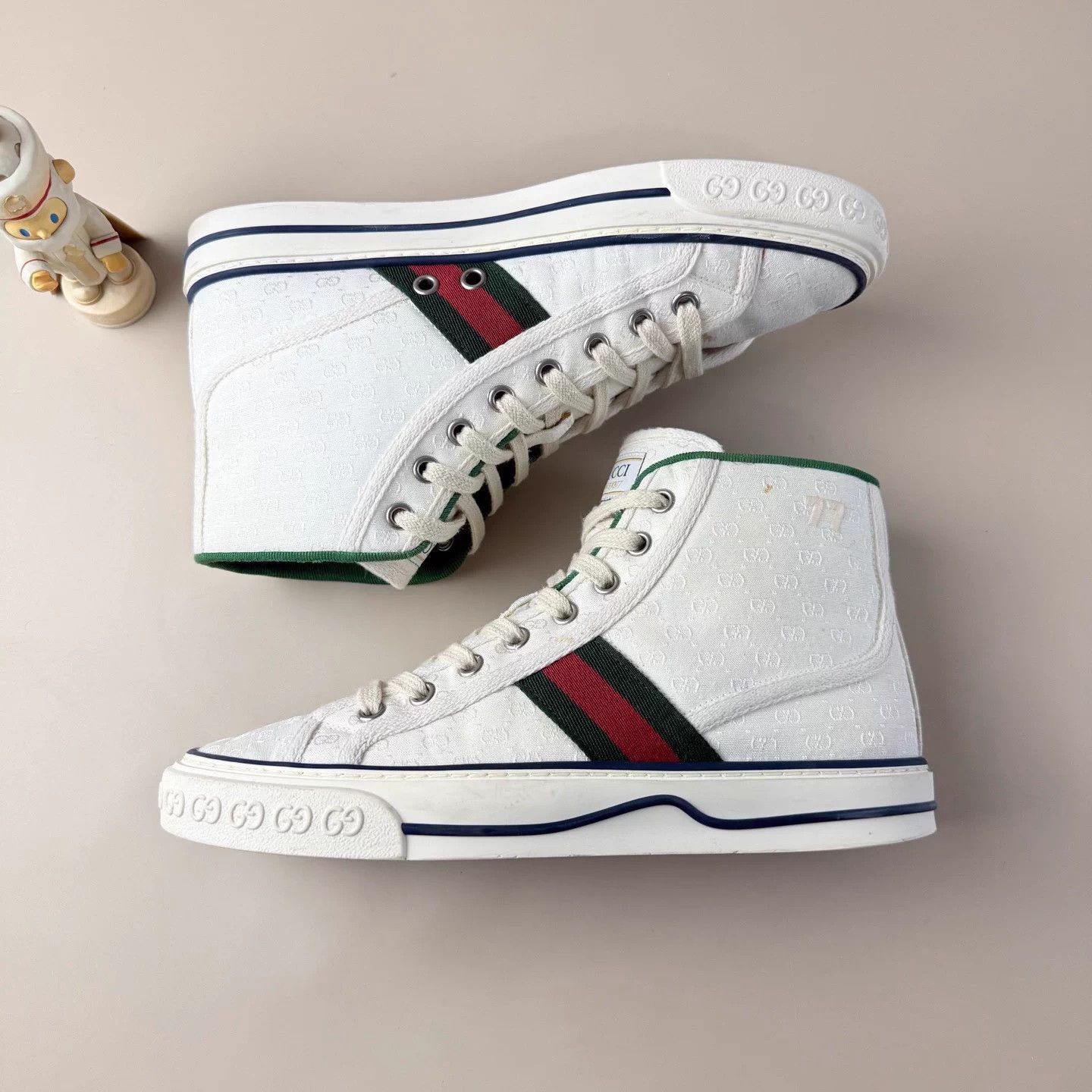 Gucci GUCCI GG Monogram 1977 Tennis Shoes 37 Size US 6 / IT 36 - 5 Thumbnail
