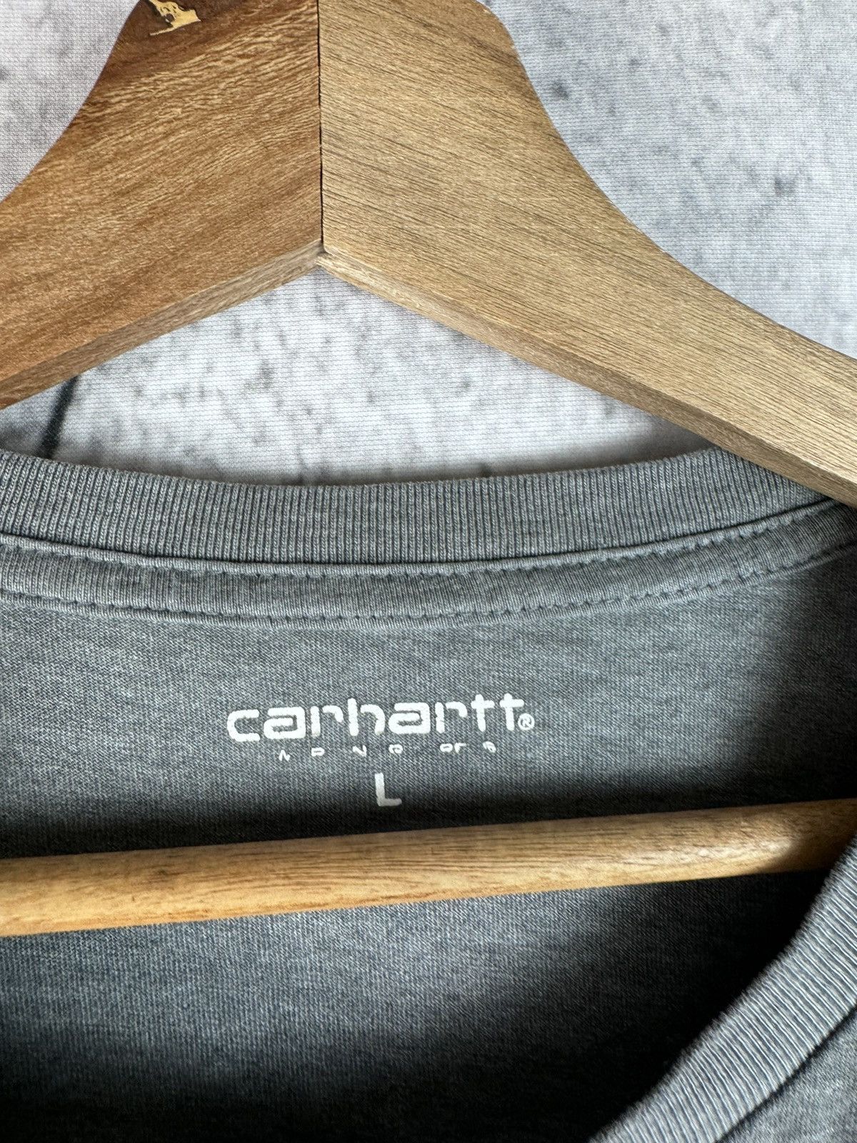 Carhartt Carhartt faded gray sleeveless T-shirt tank top Size US L / EU 52-54 / 3 - 3 Thumbnail