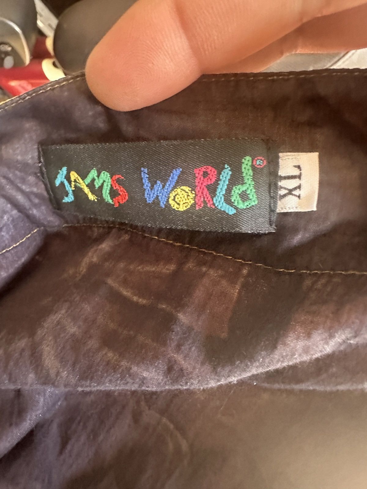 Jams World Jams World Dress Hawaiian Print Multicolored Women's XL Size XL / US 12-14 / IT 48-50 - 4 Thumbnail
