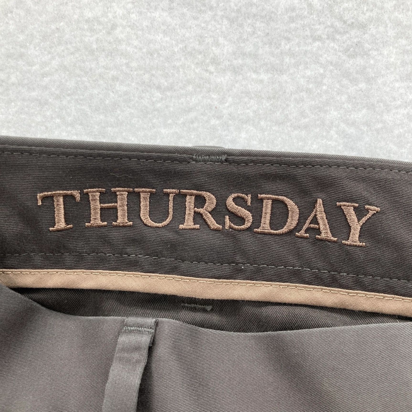 Bonobos Bonobos Pants Mens 35x32 Gray Straight Fit Chino Casual Weekday Warrior Thursday Mens Regular 35 32 Gray Chino Pants Bonobos Size US 35 - 4 Thumbnail