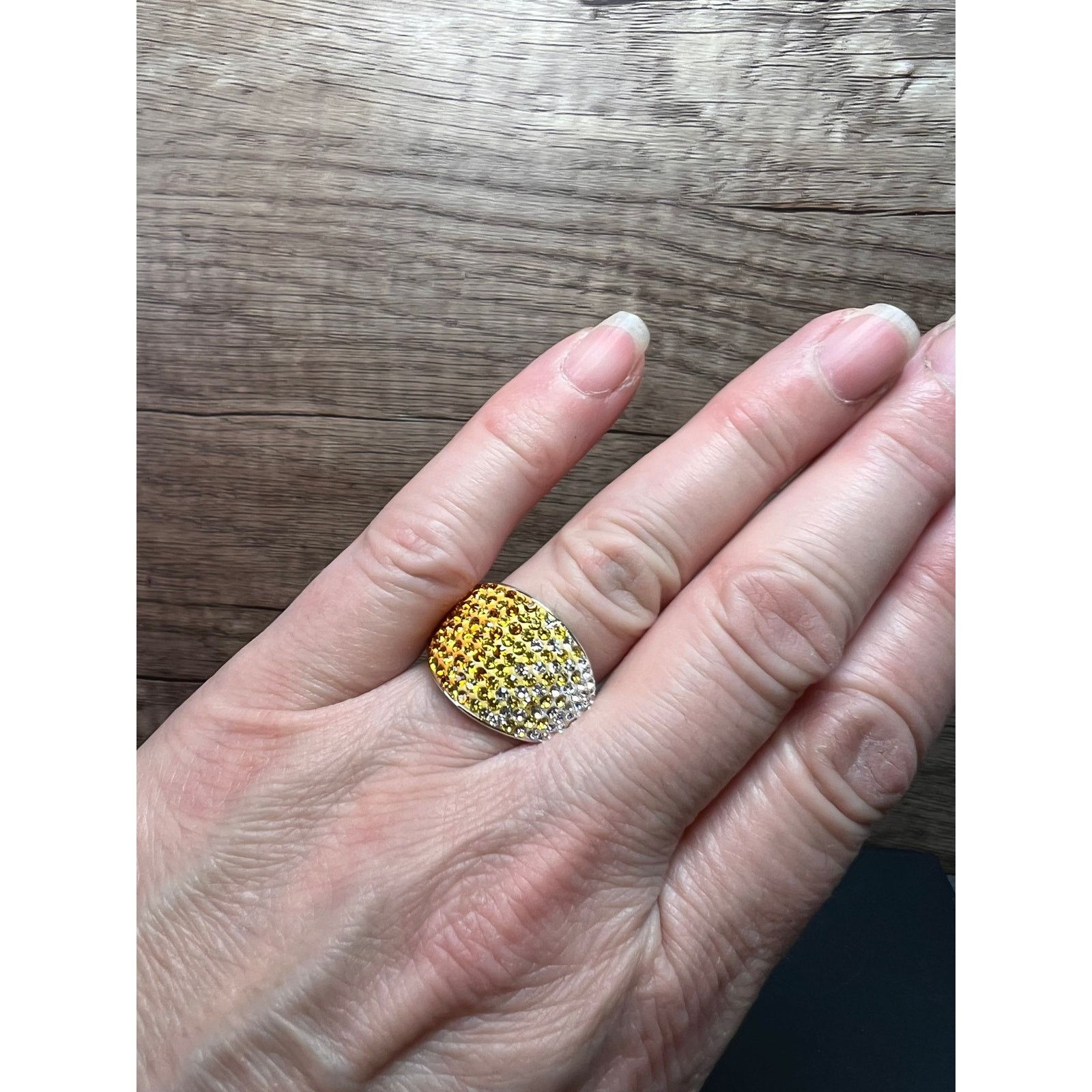 Other Signed Chelsea Taylor yellow ombré 925 ring size 8 Size ONE SIZE - 3 Thumbnail