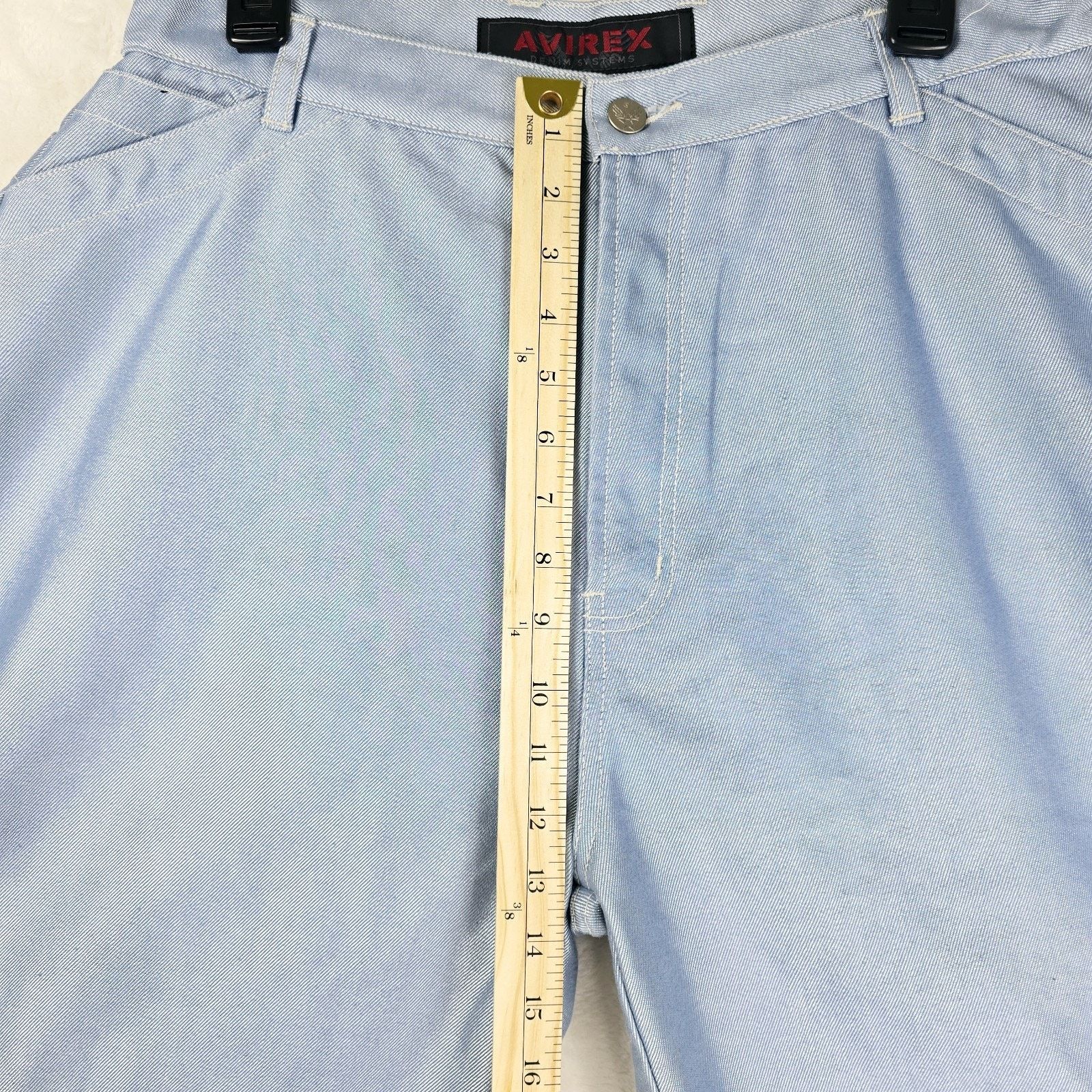 Avirex Vintage Avirex Jeans 31x32 Y2K Baggy Skater Hip Hop Grunge Size US 31 - 14 Thumbnail